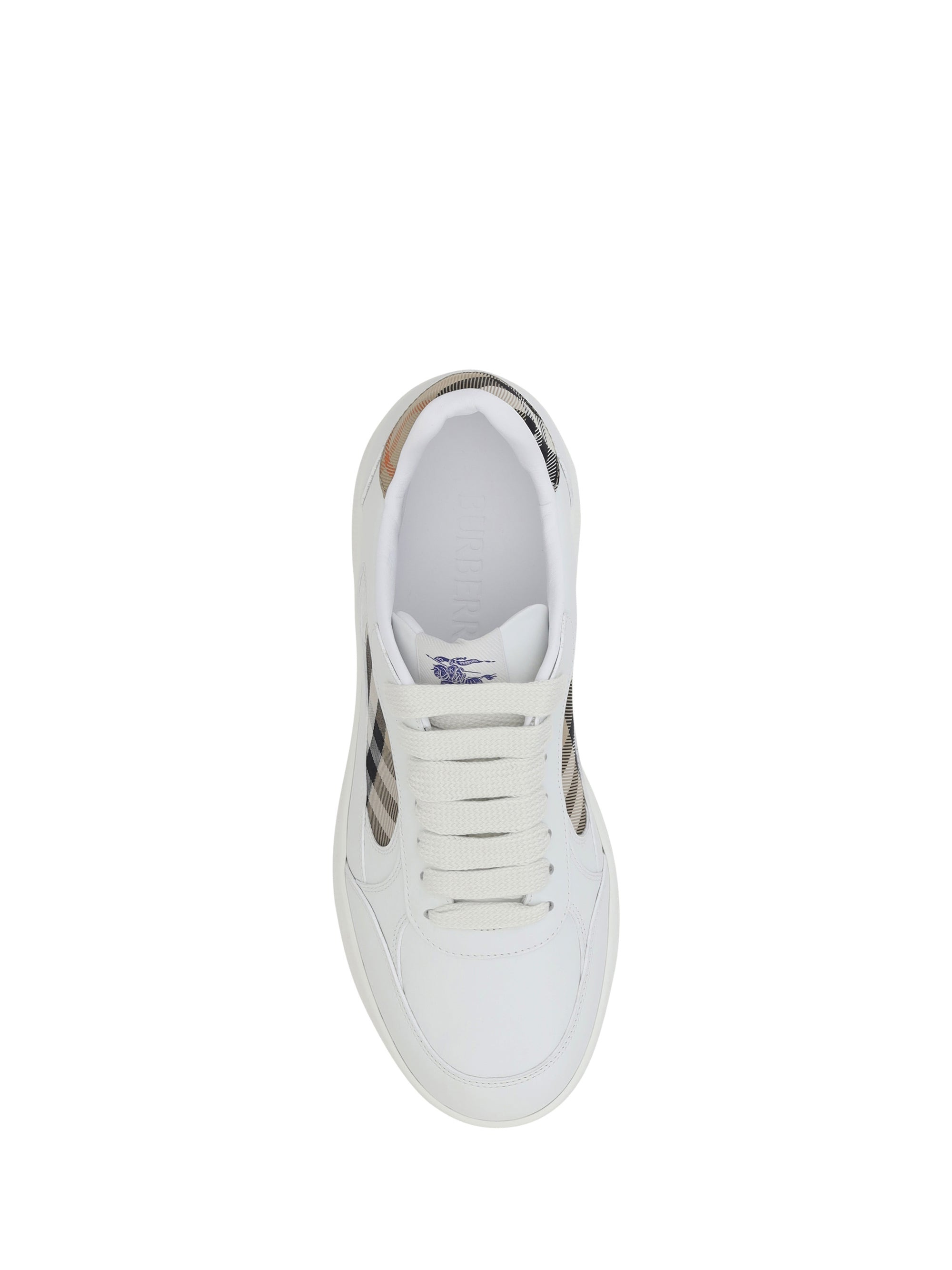 Burberry Men Leather Sneakers - 4