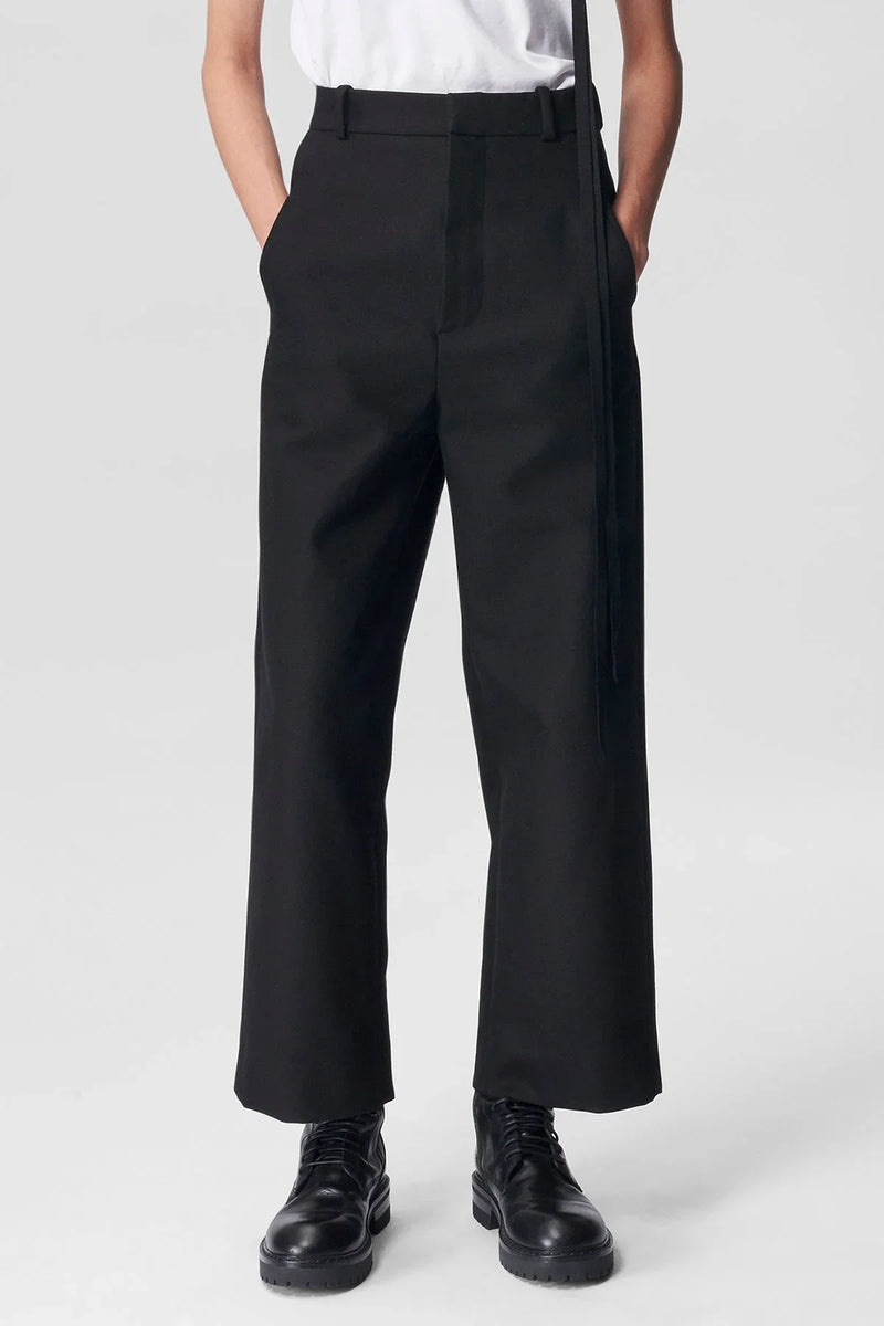 Kylie Cropped High Waist Trousers - 1
