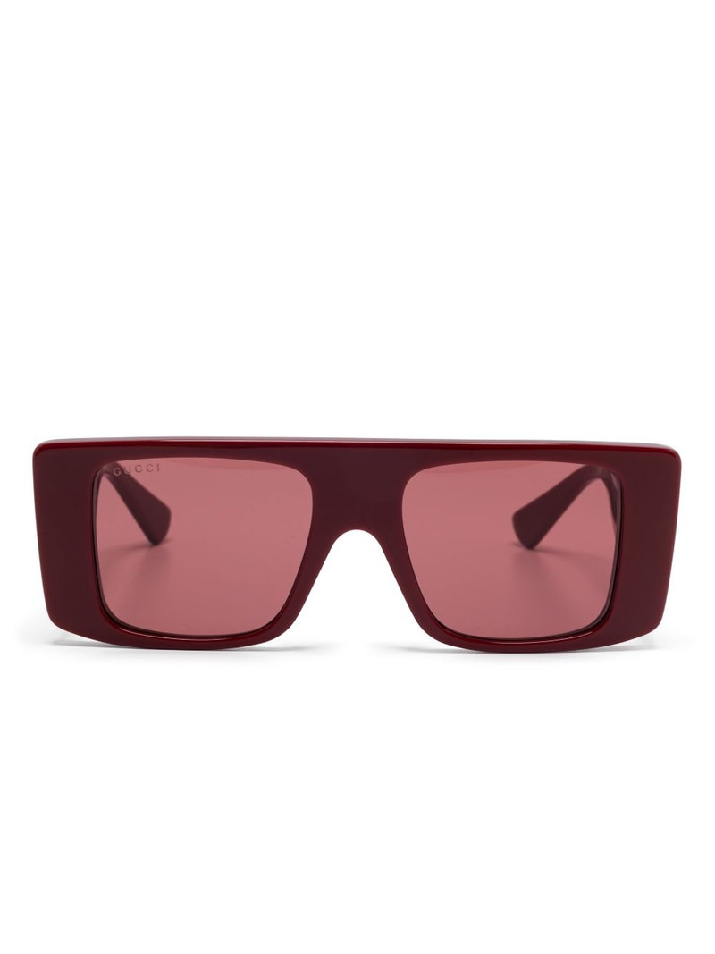 rectangle-frame sunglasses 1