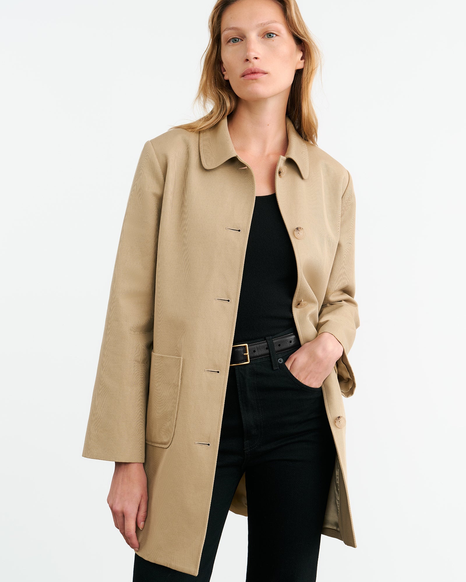 BALZAC SHORT DUSTER COAT - 2