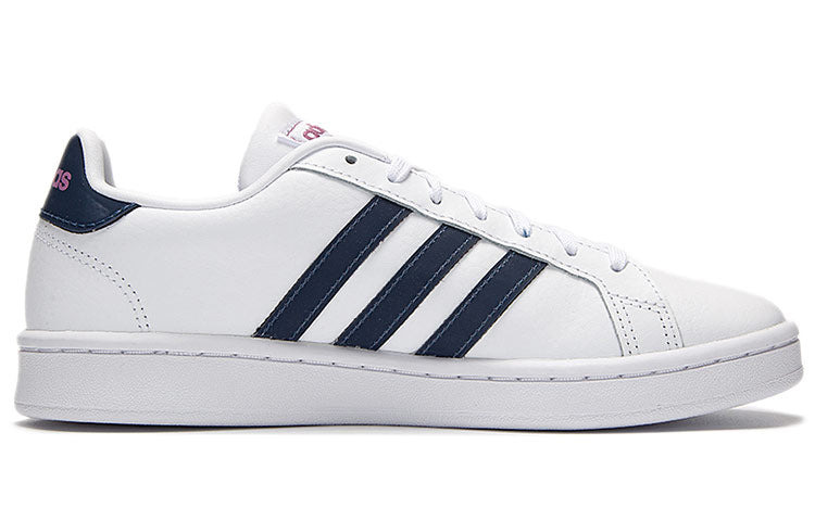 (WMNS) adidas neo Grand Court Navy/White FZ4262 - 2