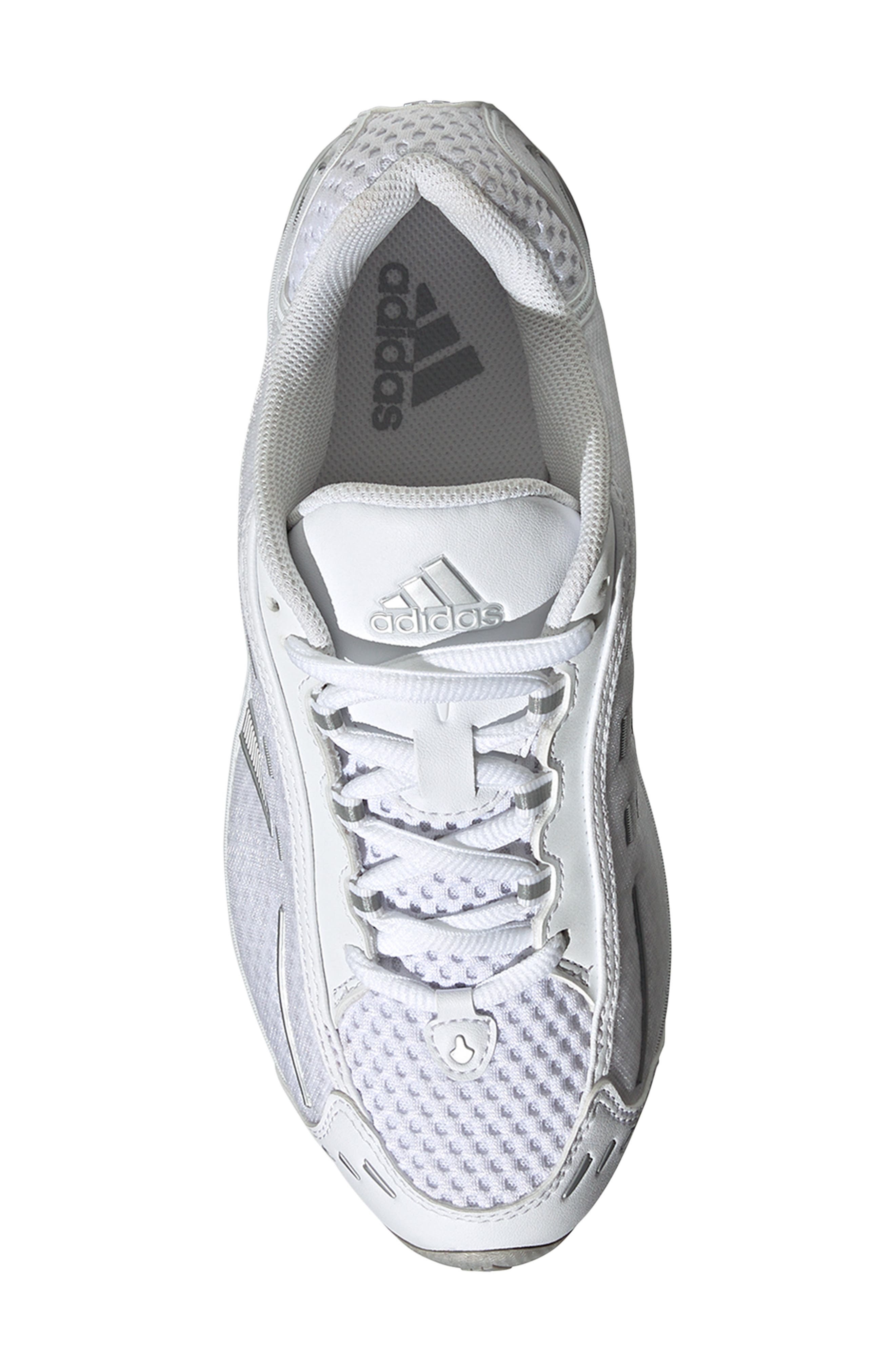 adidas Megaride 01 Sneaker in White/Silver Metallic/White at Nordstrom - 4
