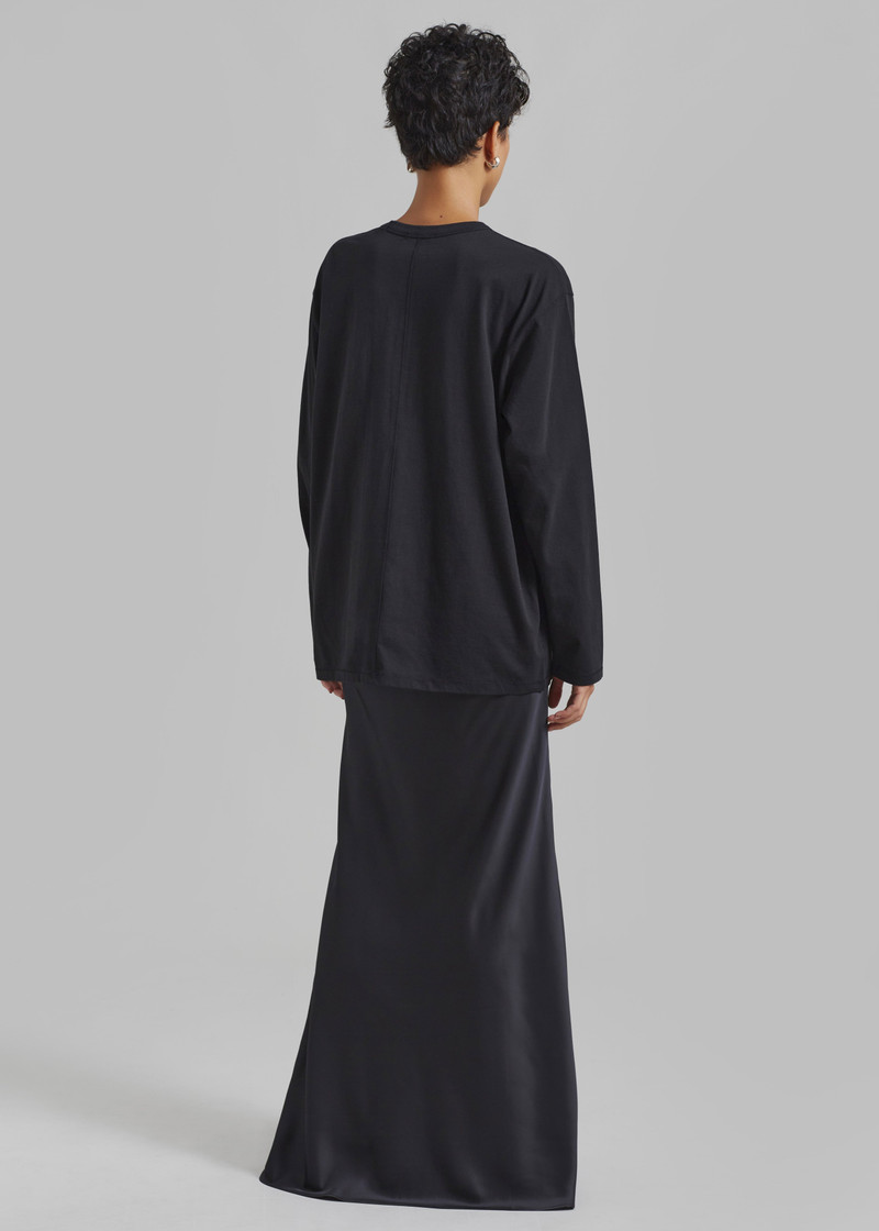 Bennett Long Sleeves Tee - Black 8