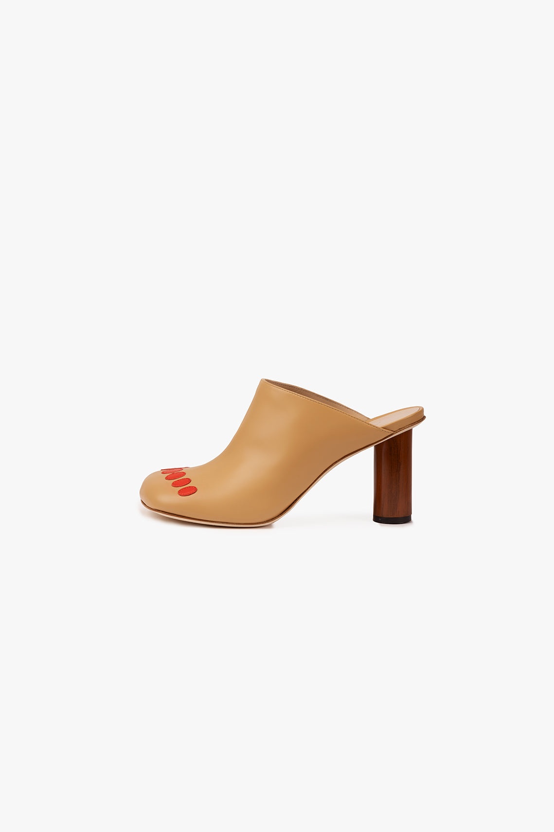 ARIANA PEDICURE MULE 3D TOE BEIGE - 1