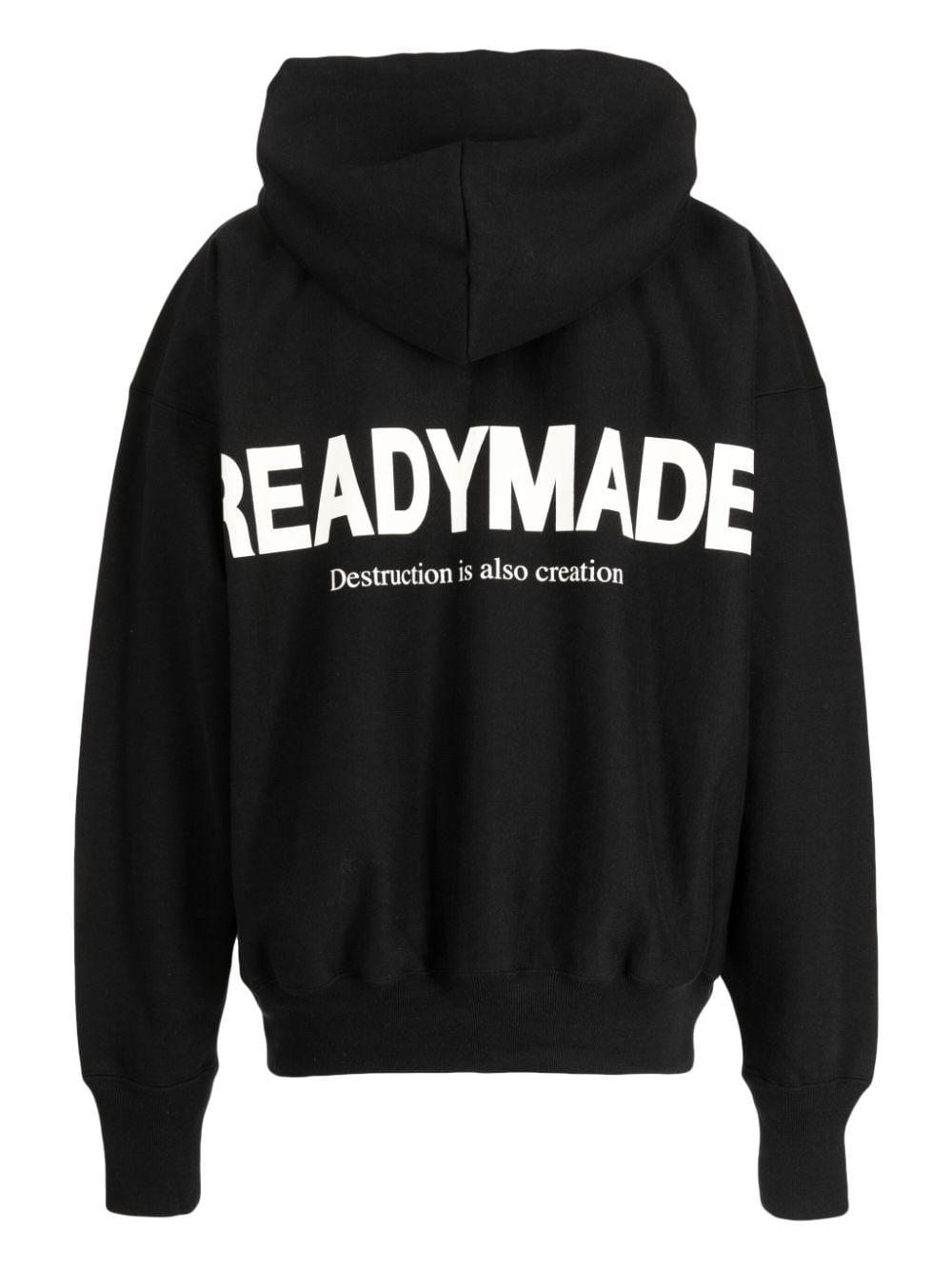 Smile logo-print hoodie - 2