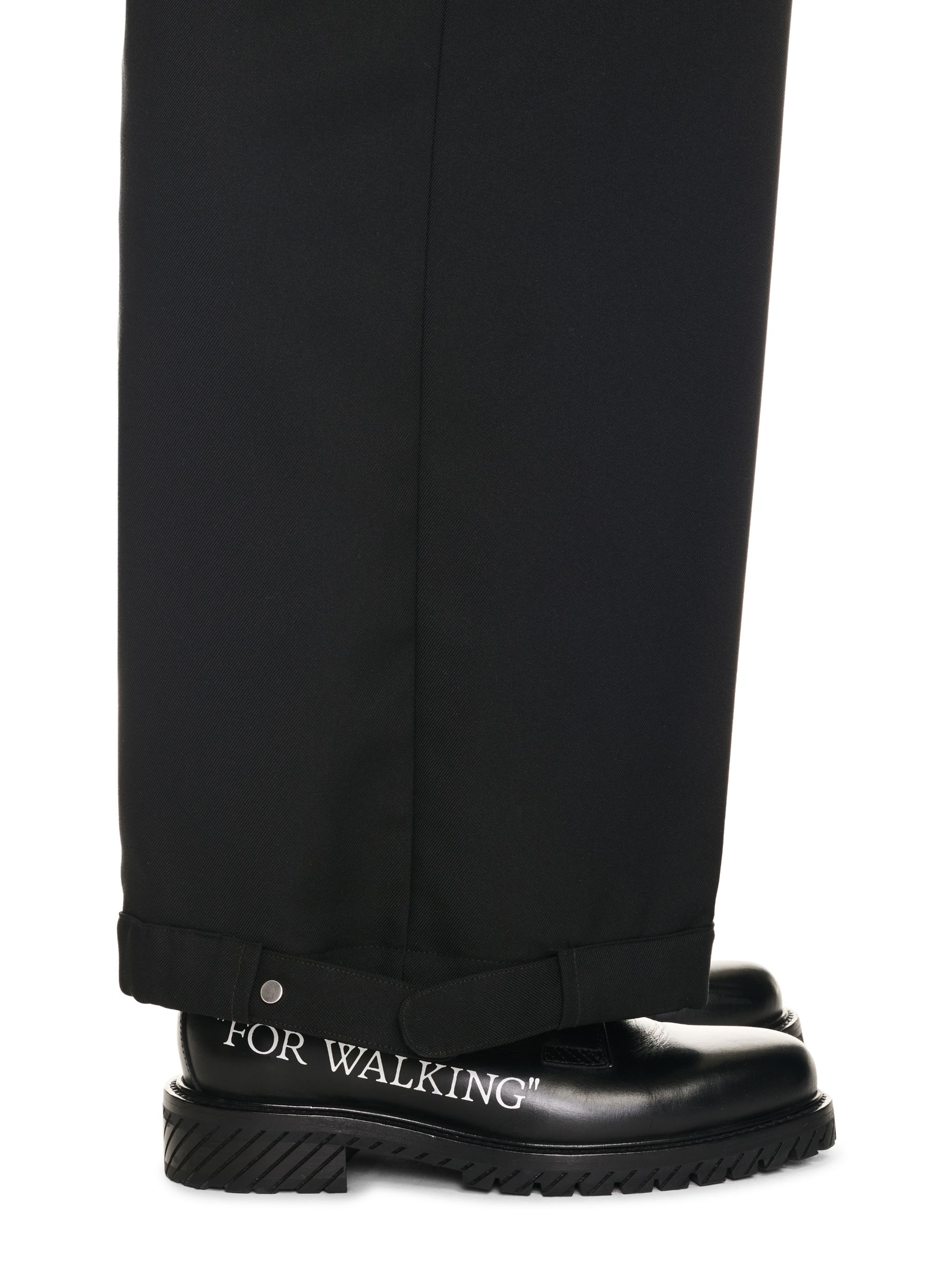 Black "for Walking" Derby Shoes - 6