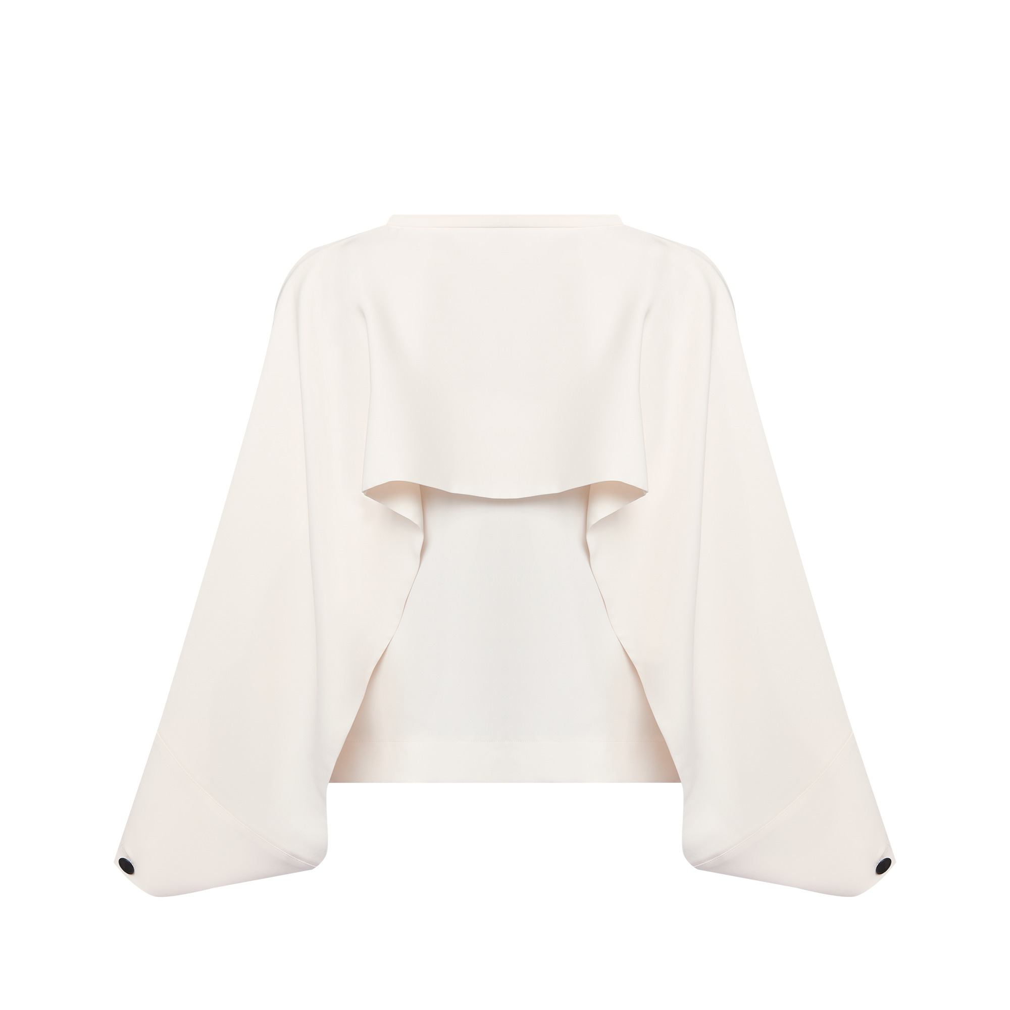 Cape Sleeve Blouse - 2