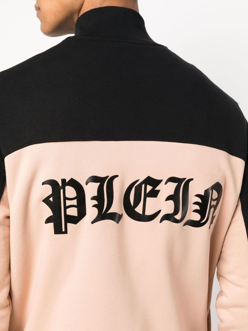 logo-print two-tone tracksuit set - 5