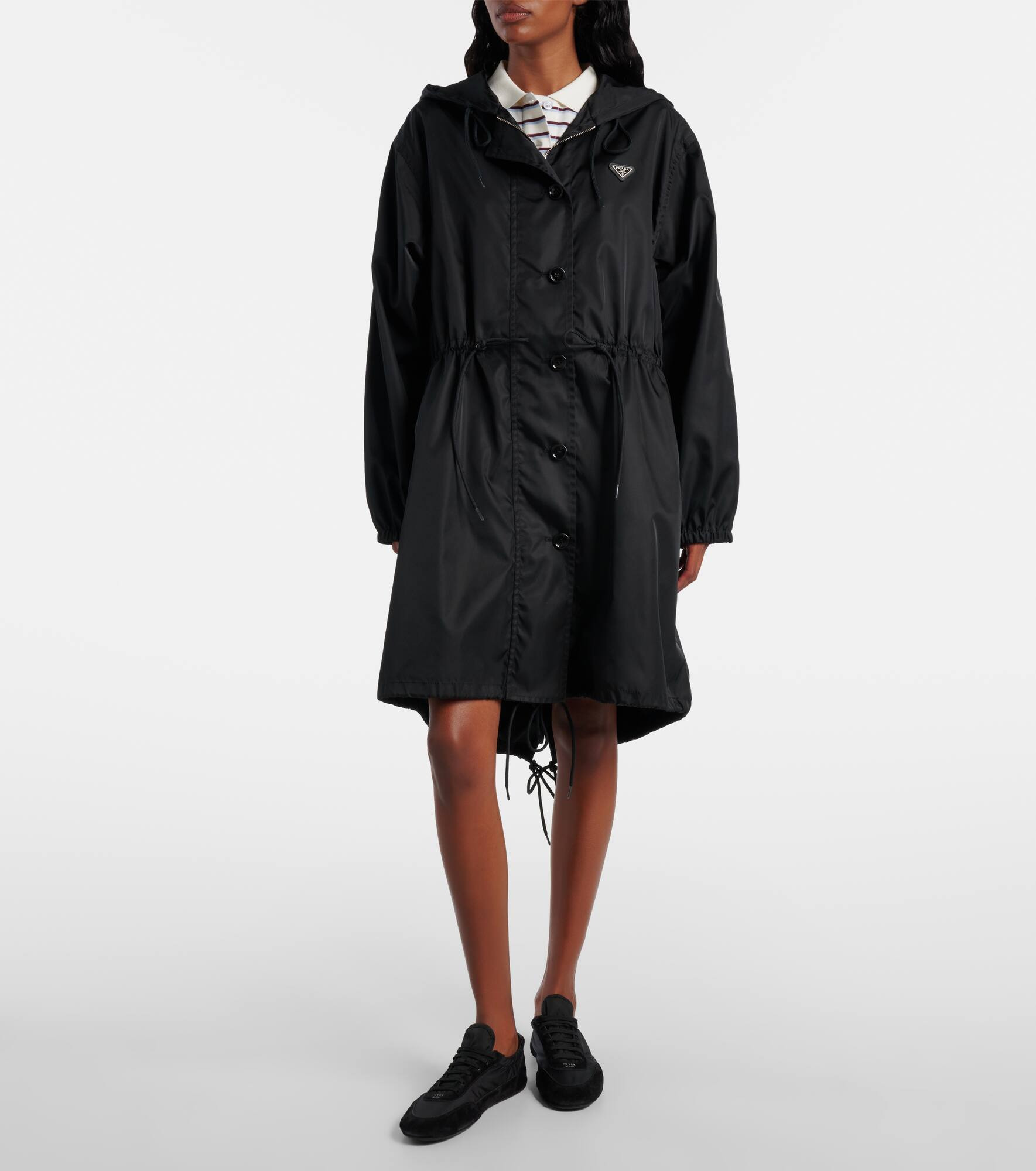 Re-Nylon raincoat - 6