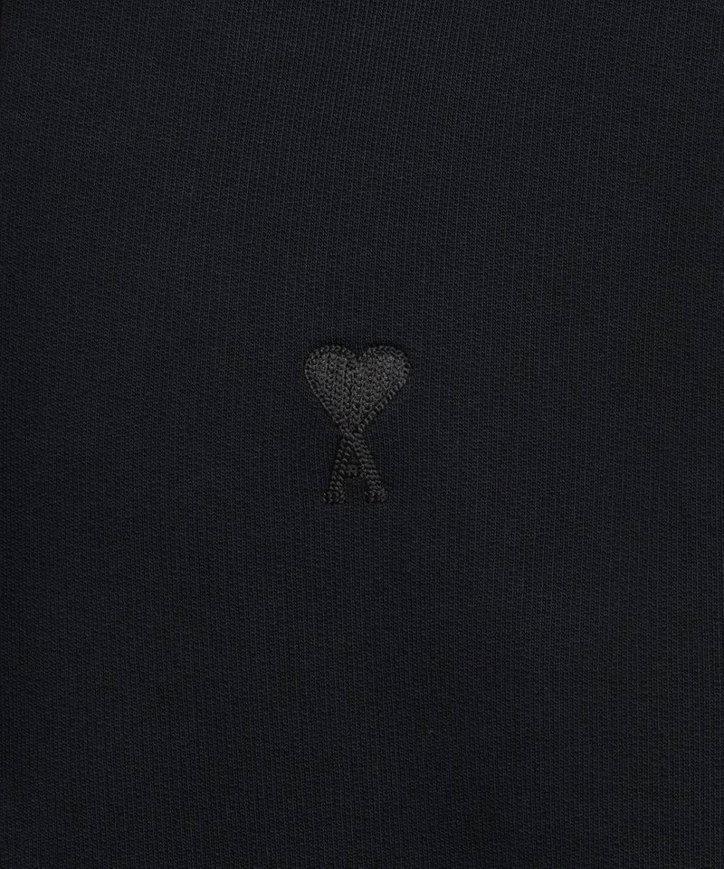 Ami de Coeur Tonal Black Hoodie 5