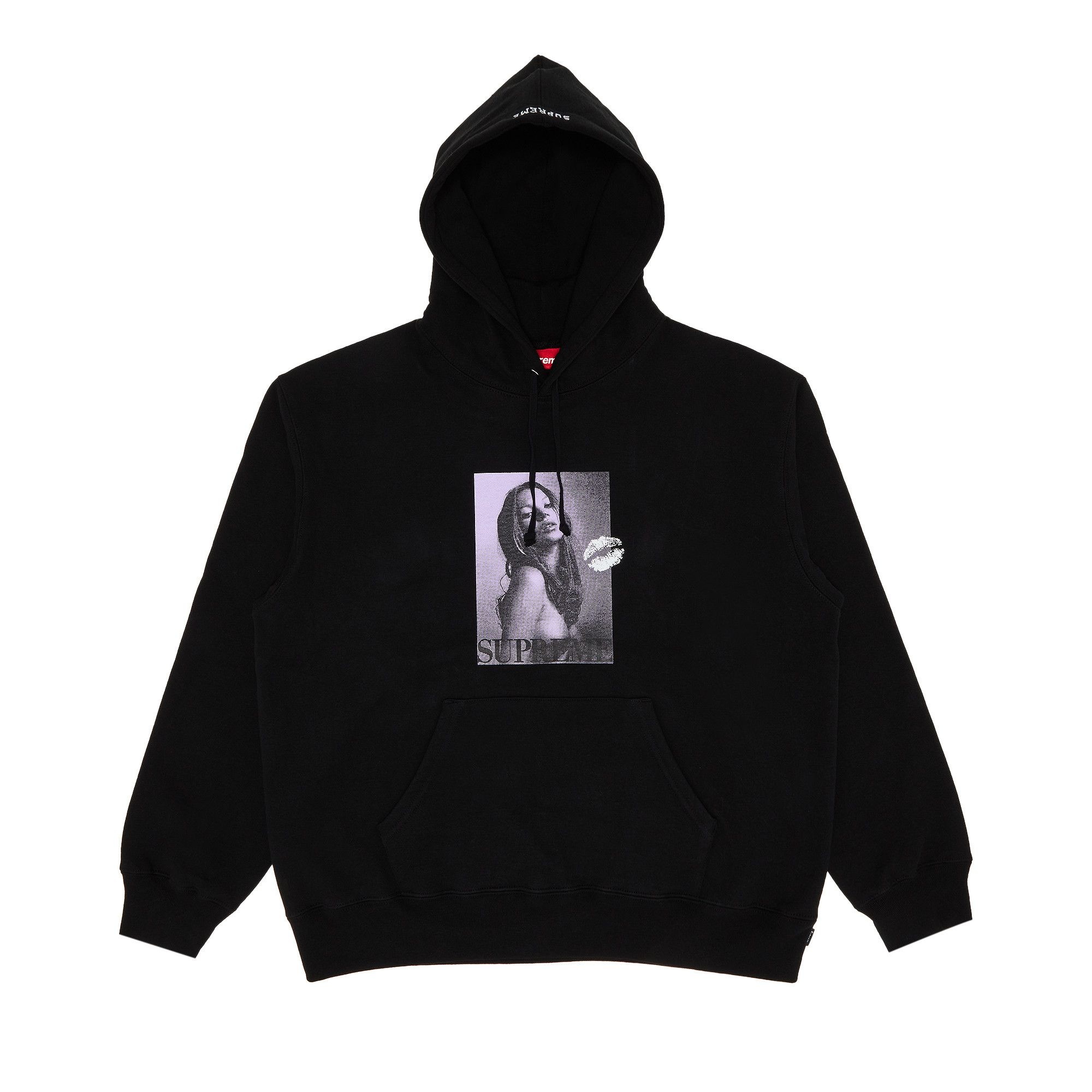 Supreme Kate Moss Hooded Sweatshirt 'Black' - 1