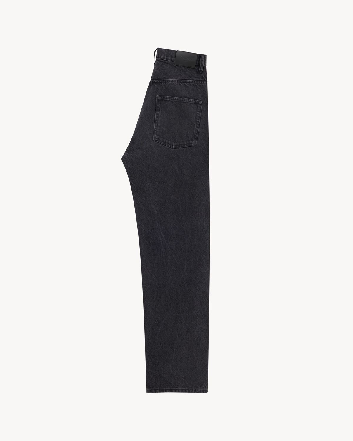 CARROT-FIT JEANS IN USED PARIS BLACK DENIM - 2