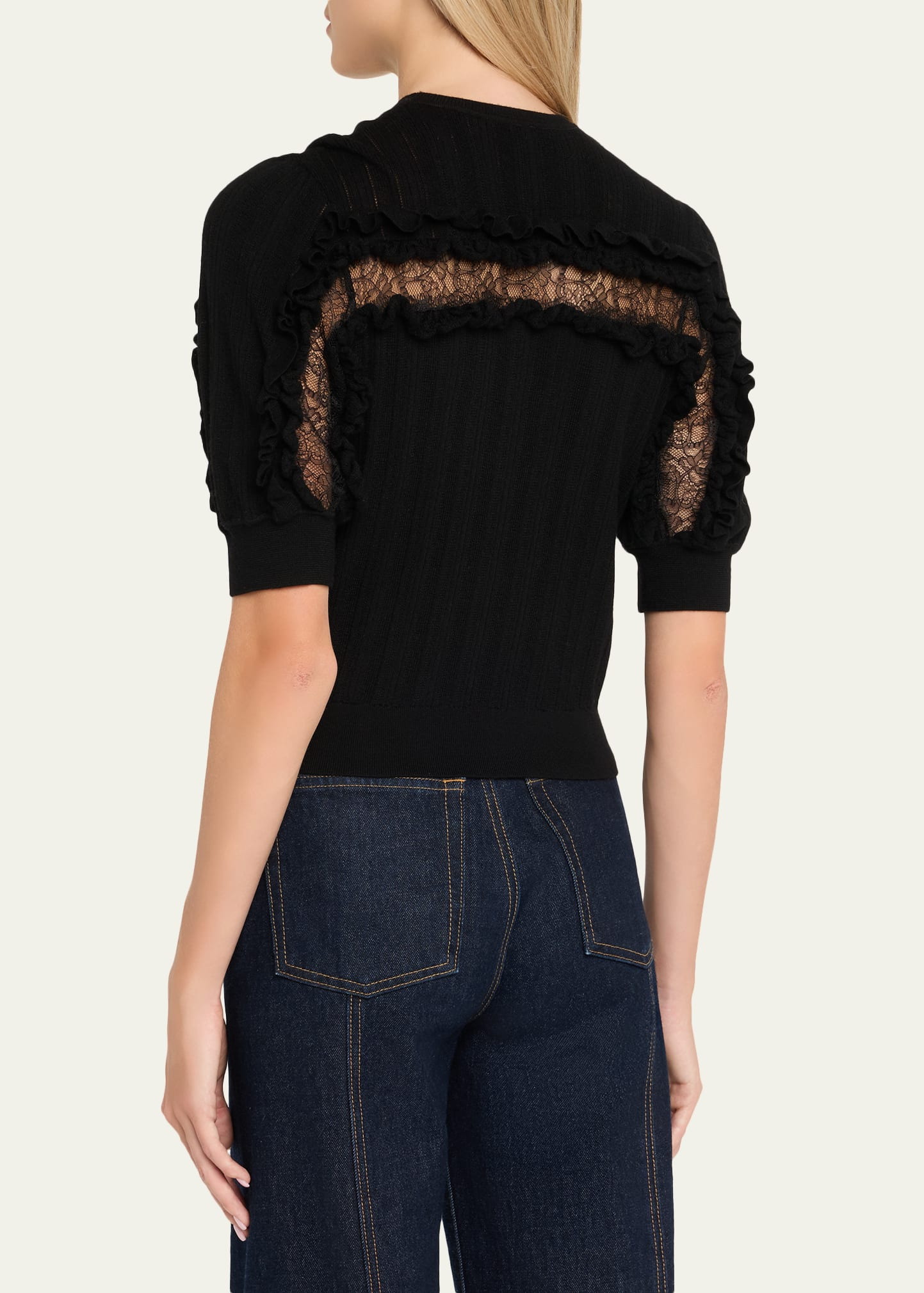 Salima Short-Sleeve Knit Shirt - 3