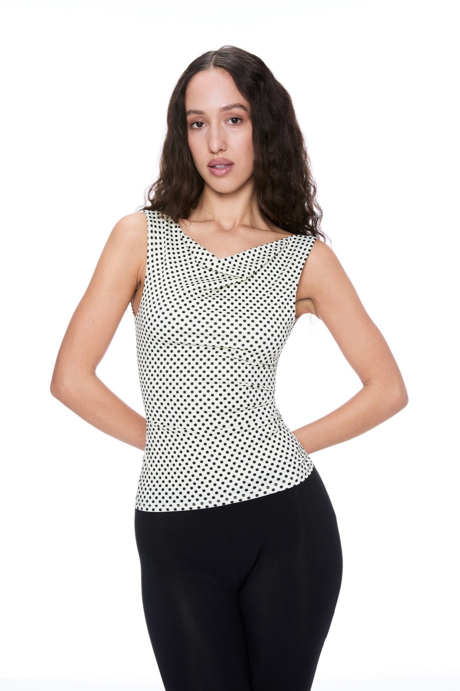 LANI TOP - BUTTER POLKA DOT - 4