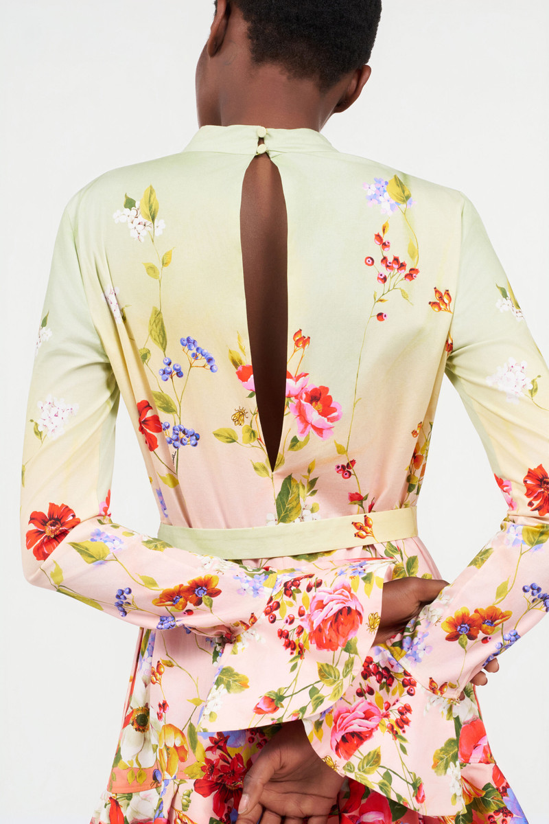 Miami Print Mini Dress 7