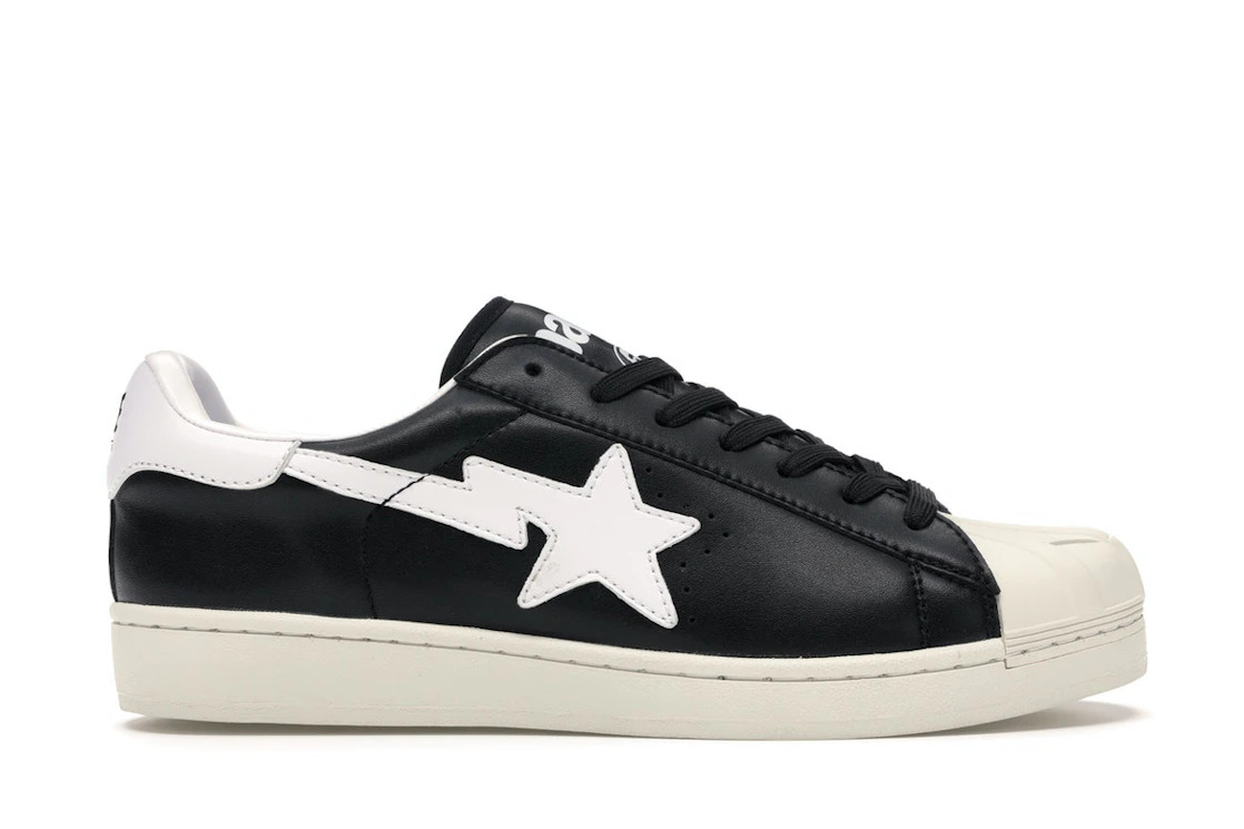 A Bathing Ape Skullsta Black White (2019) - 1