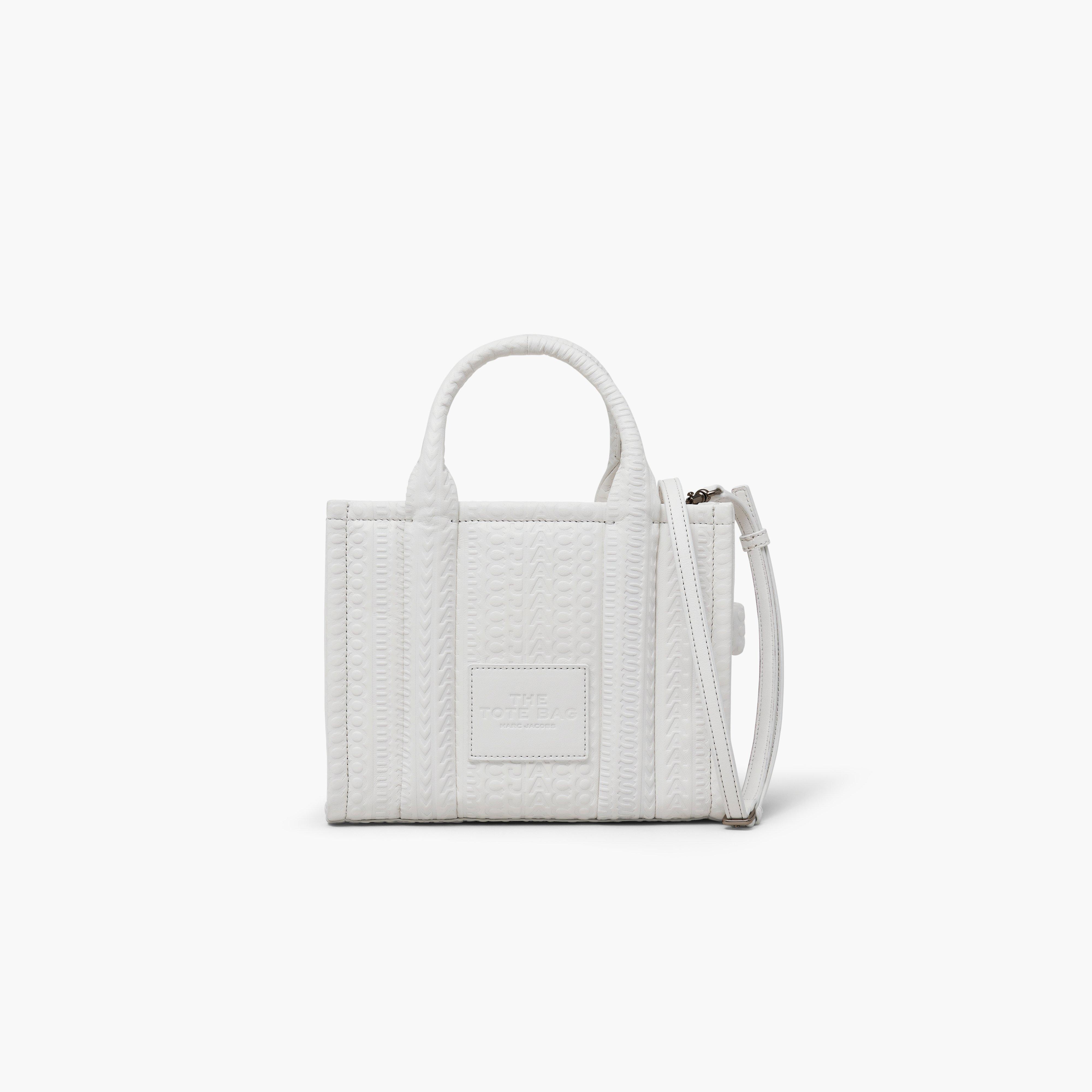 THE MONOGRAM DEBOSSED SMALL TOTE BAG - 1