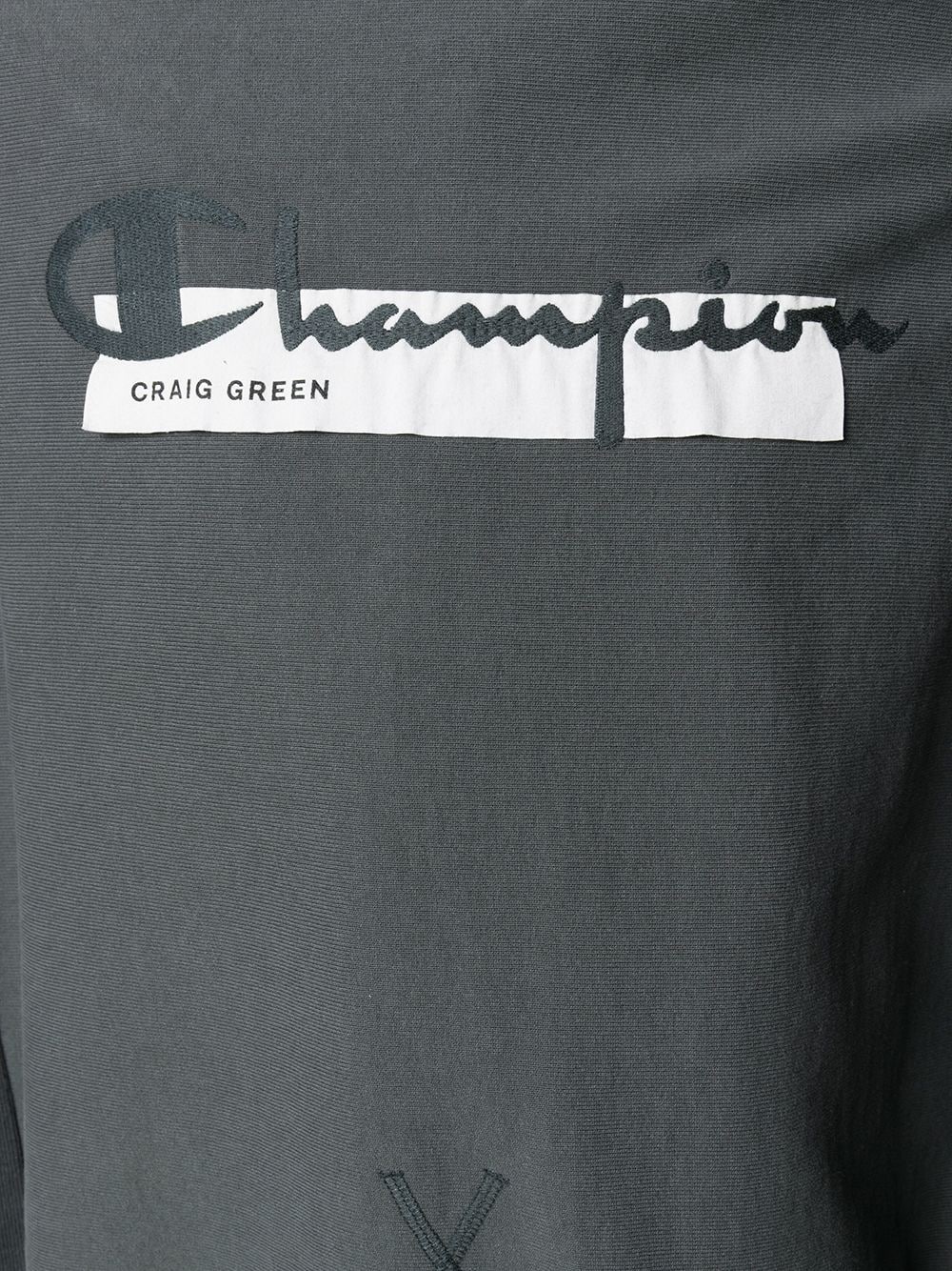 x Champion drawstring hoodie - 5