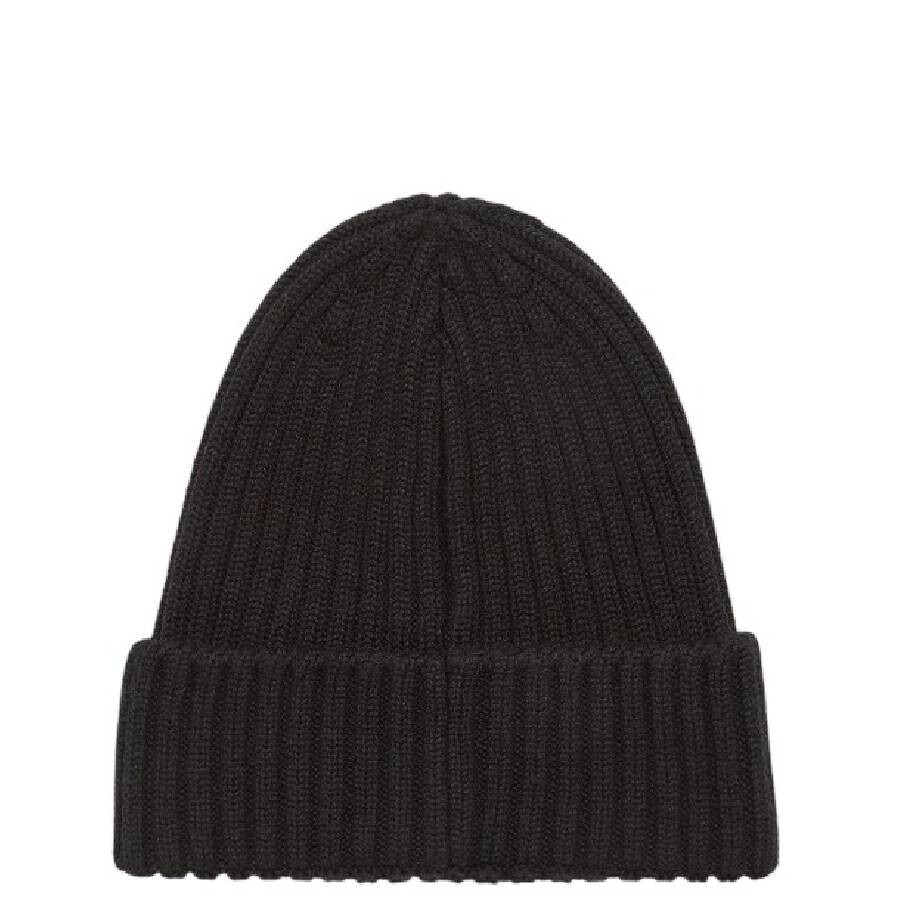 Ermenegildo Zegna Black Wool Beanie - 2