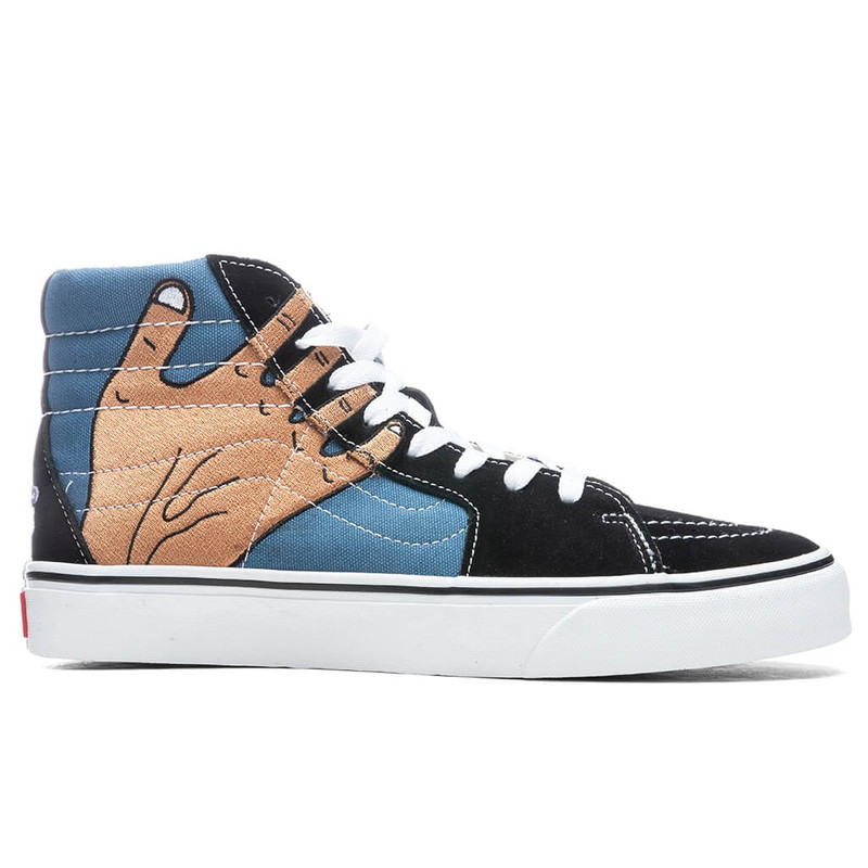 VANS VAULT X IMRAN POTATO SK8-HI VR3 LX - BLACK/NAVY - 1