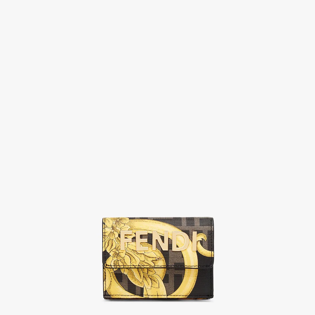 Fendace wallet in multicolor fabric - 1