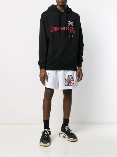 Off-White x Undercover Skeleton print bermuda shorts outlook