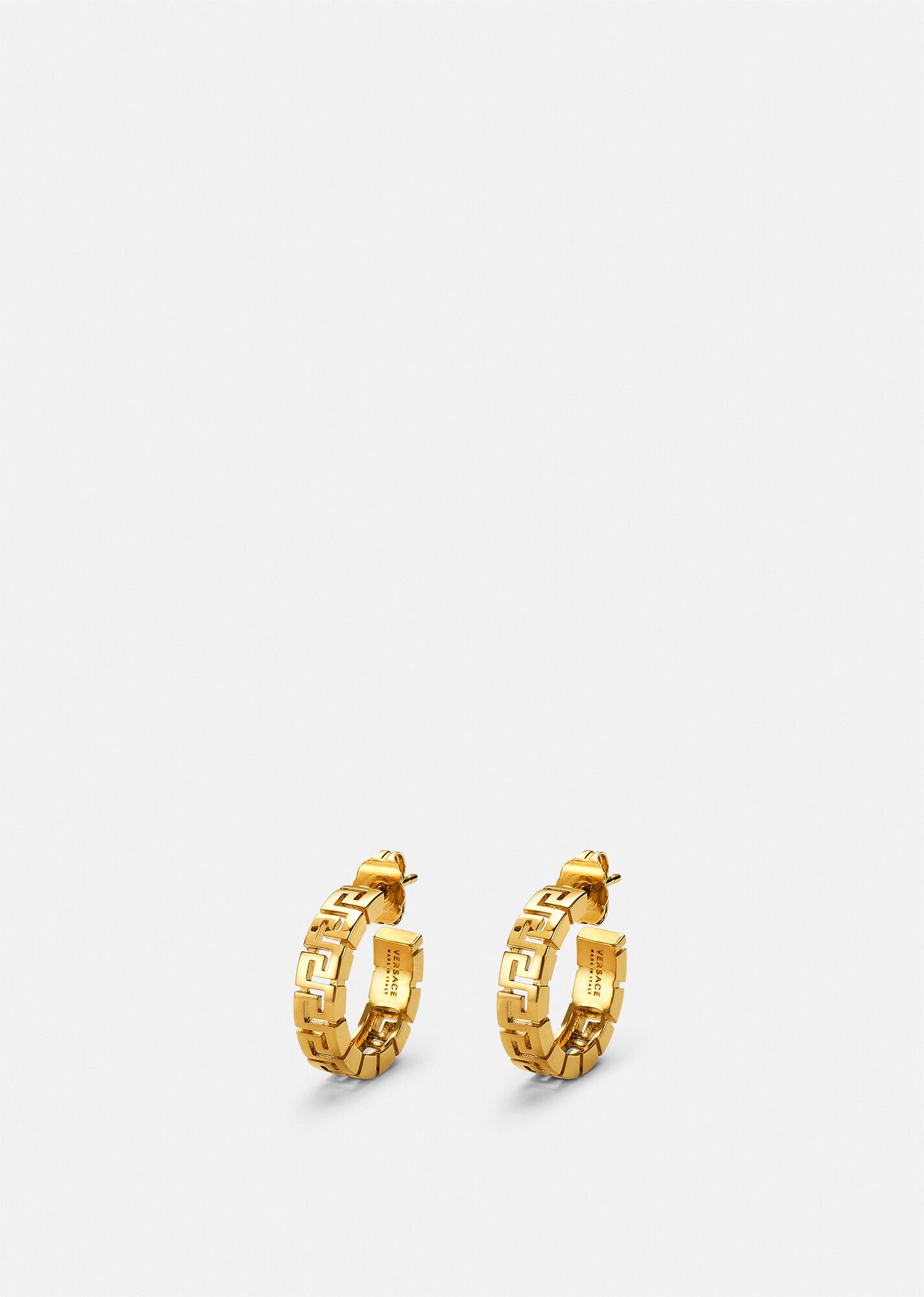 Greca Hoop Earrings - 1