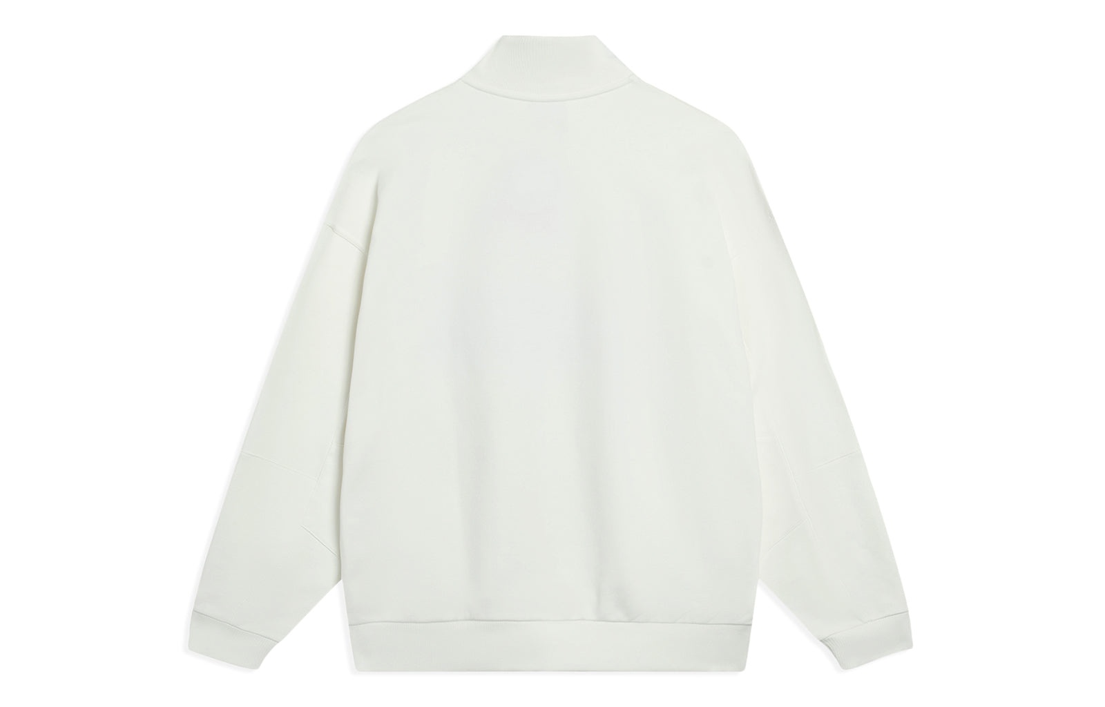 Li-Ning Skateboarding Graphic Half Zip Sweatshirt 'Creamy White' AWDT225-2 - 2