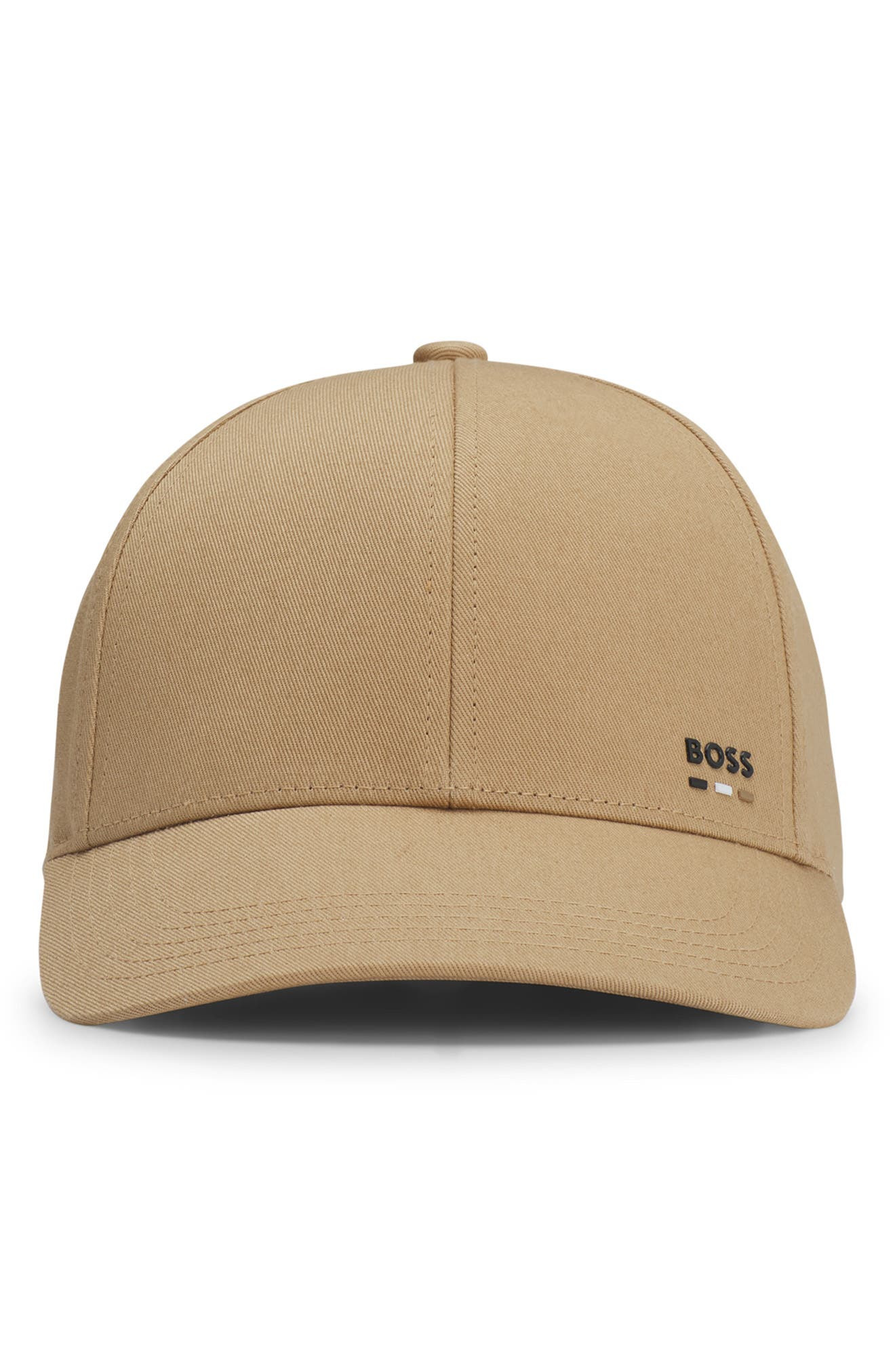 BOSS Zed Cotton Twill Baseball Cap in Medium Beige at Nordstrom - 2