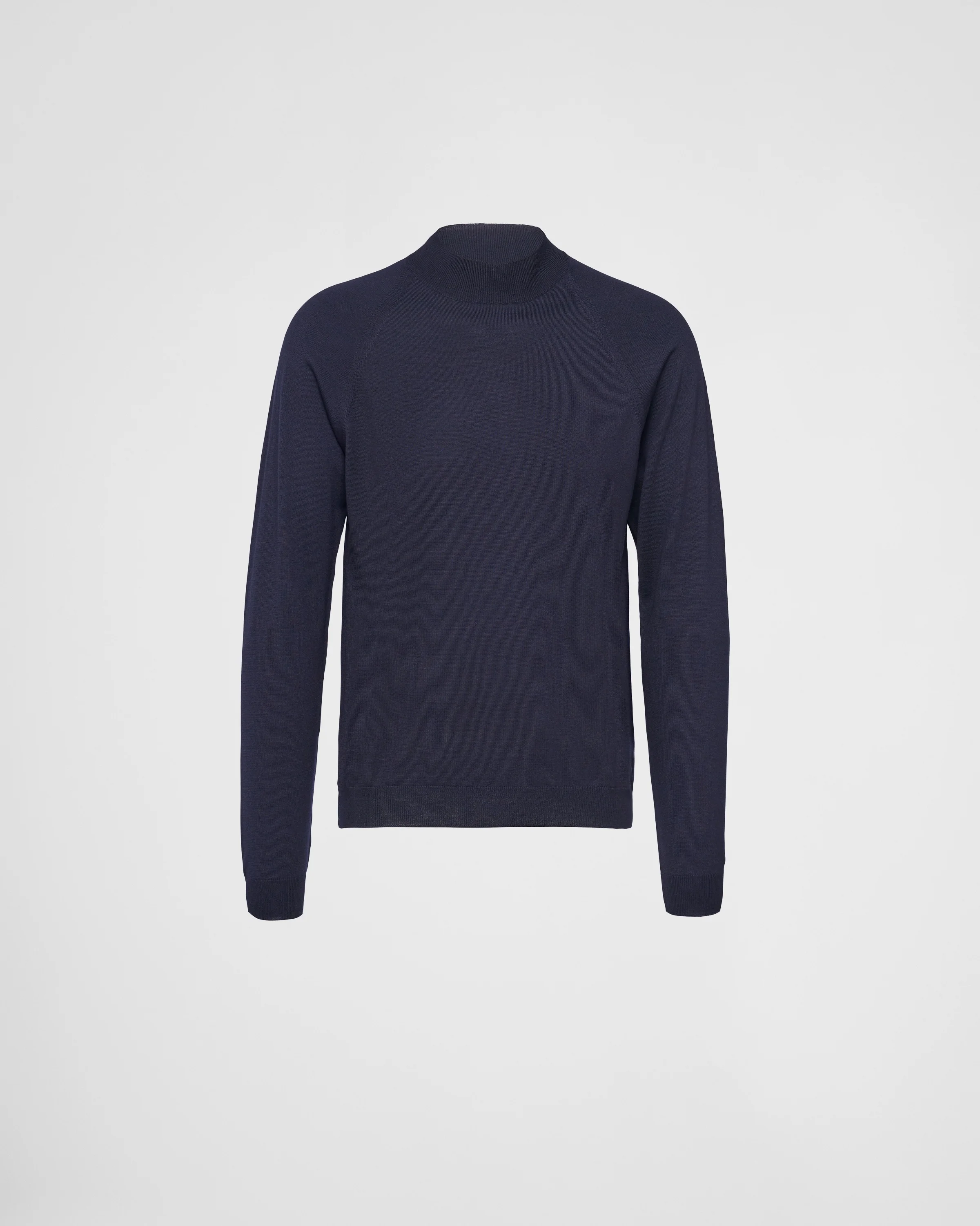 Worsted wool turtleneck sweater - 1
