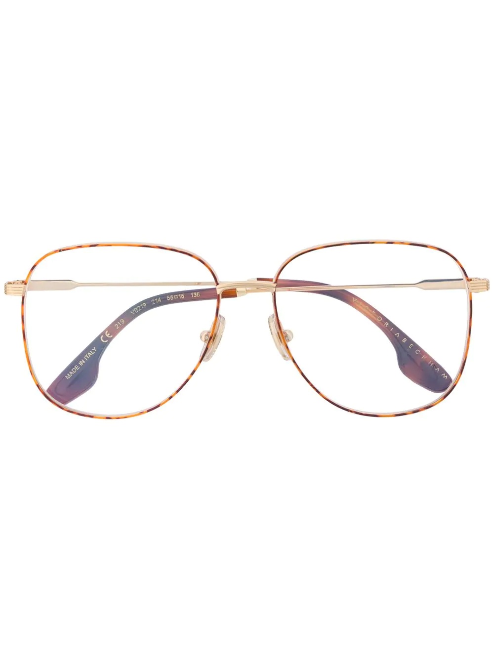 oversized square frame glasses - 1