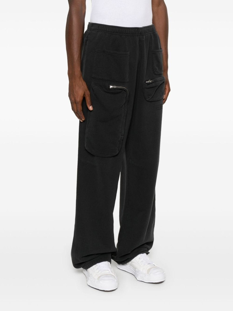 numbers-motif track pants 3