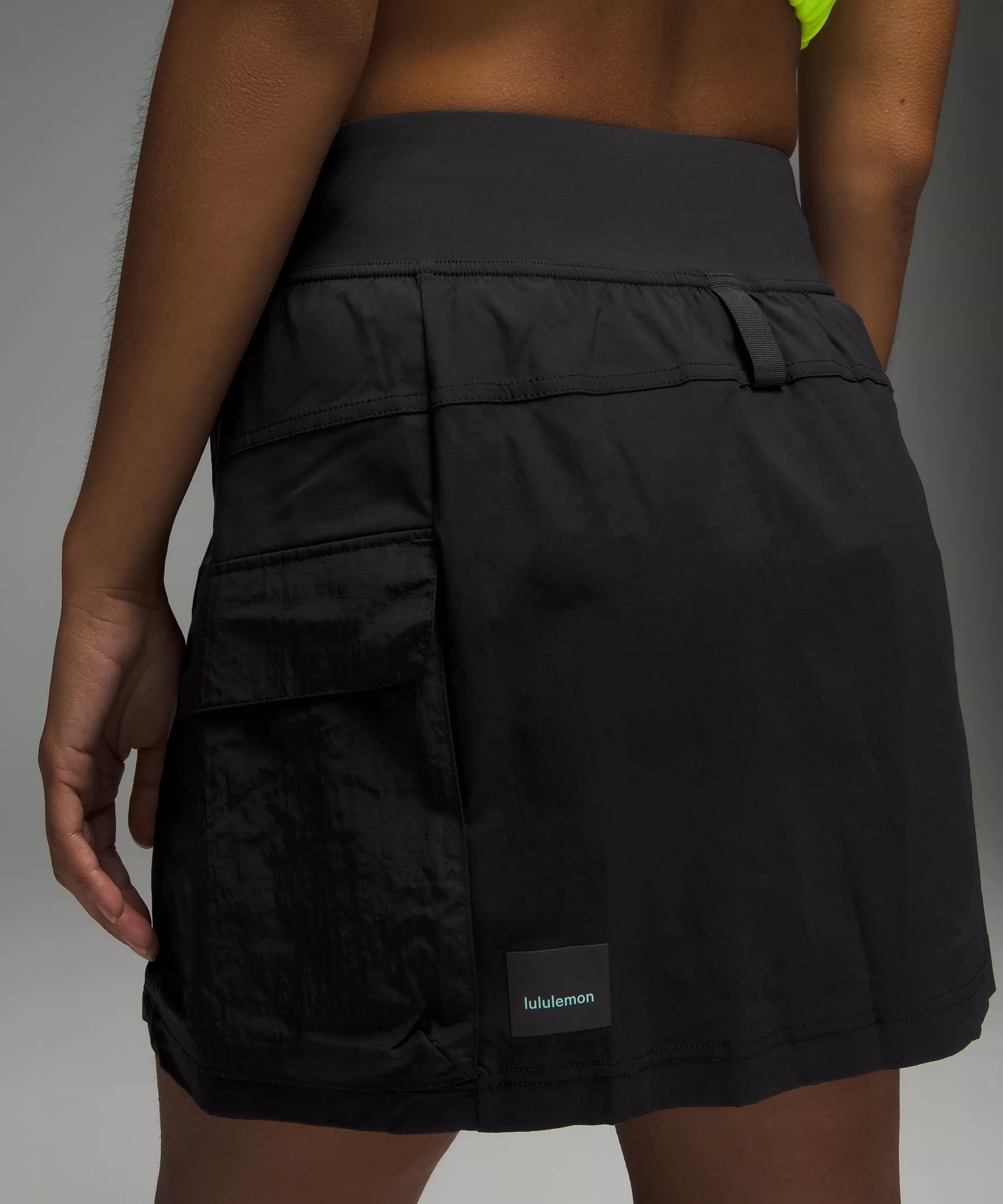 Multi-Pocket Cargo High-Rise Hiking Skirt - 5