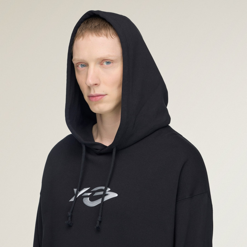 Y-3 FRENCH TERRY LIQUID LOGO HOODIE 8