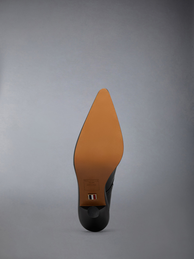 SOFT PATENT WINGTIP BOOT 90MM 6