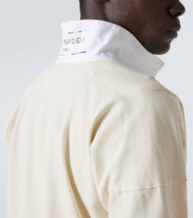 Logo cotton jersey polo shirt 5