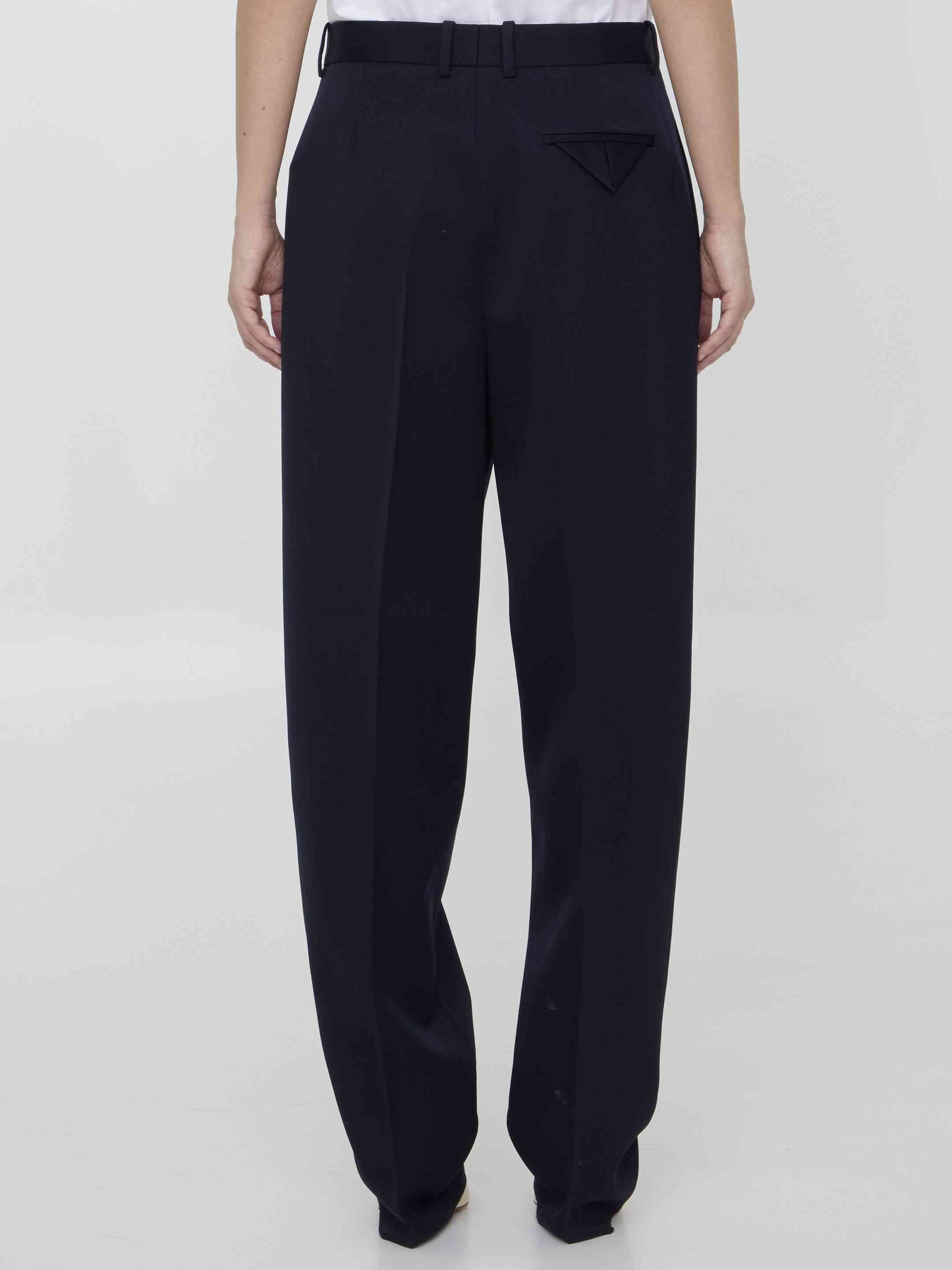 Bottega Veneta Women Wool Trousers - 4