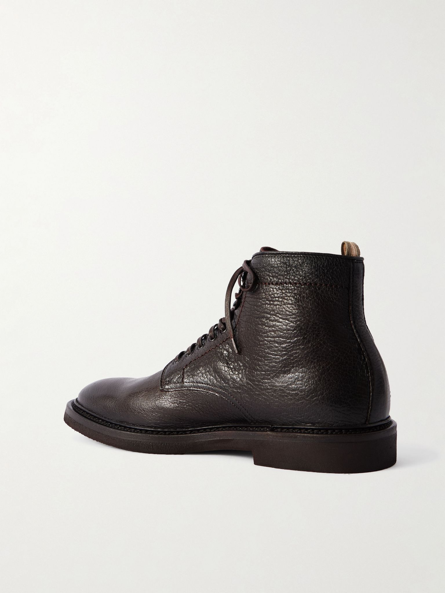 Hopkins Flexi 203 Full-Grain Deerskin Boots Dark brown - 4
