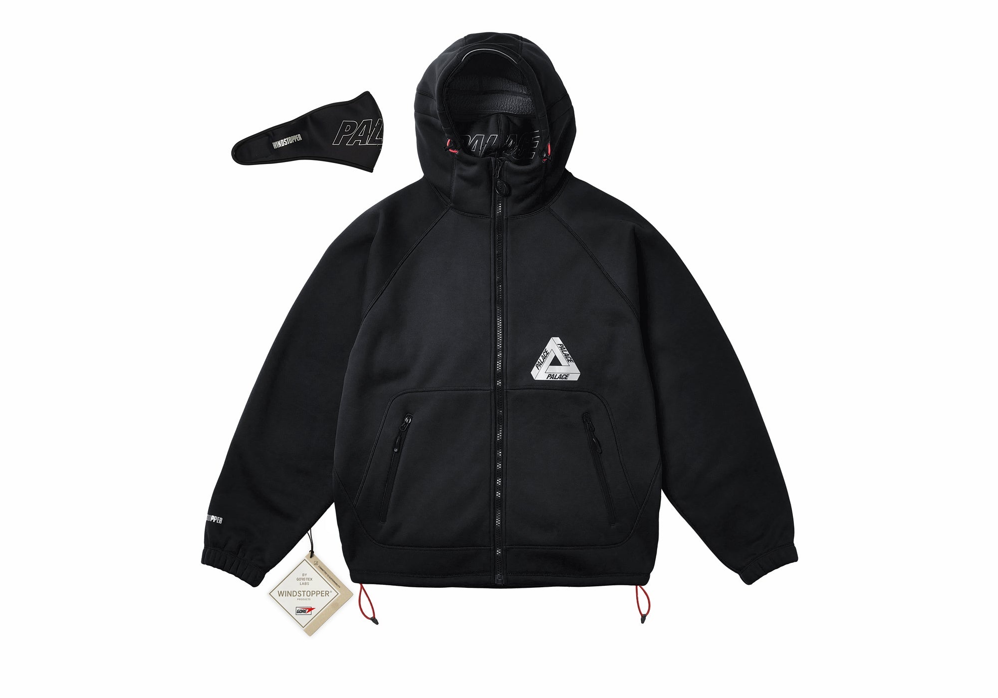 GORE-TEX WINDSTOPPER JACKET BLACK - 1