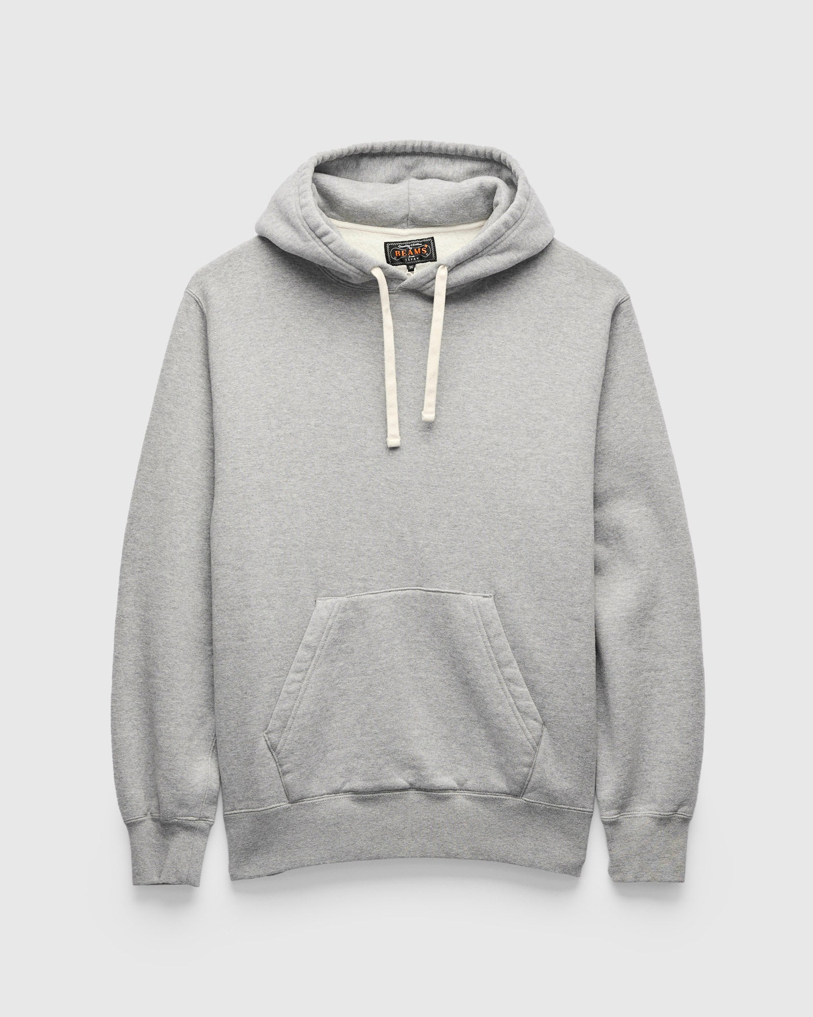 Azuma-Knit Fleece Pullover Hoodie in Heather Grey - 1