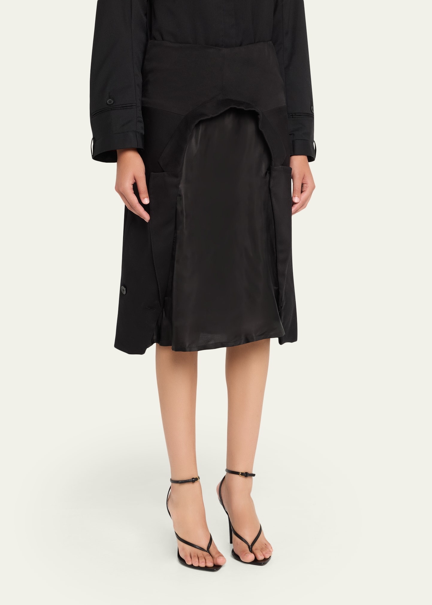 Inside Out Blazer Skirt - 4