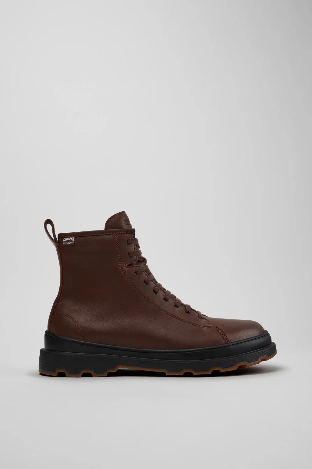 Brutus+ Brown Leather Ankle Boots for Men. - 1