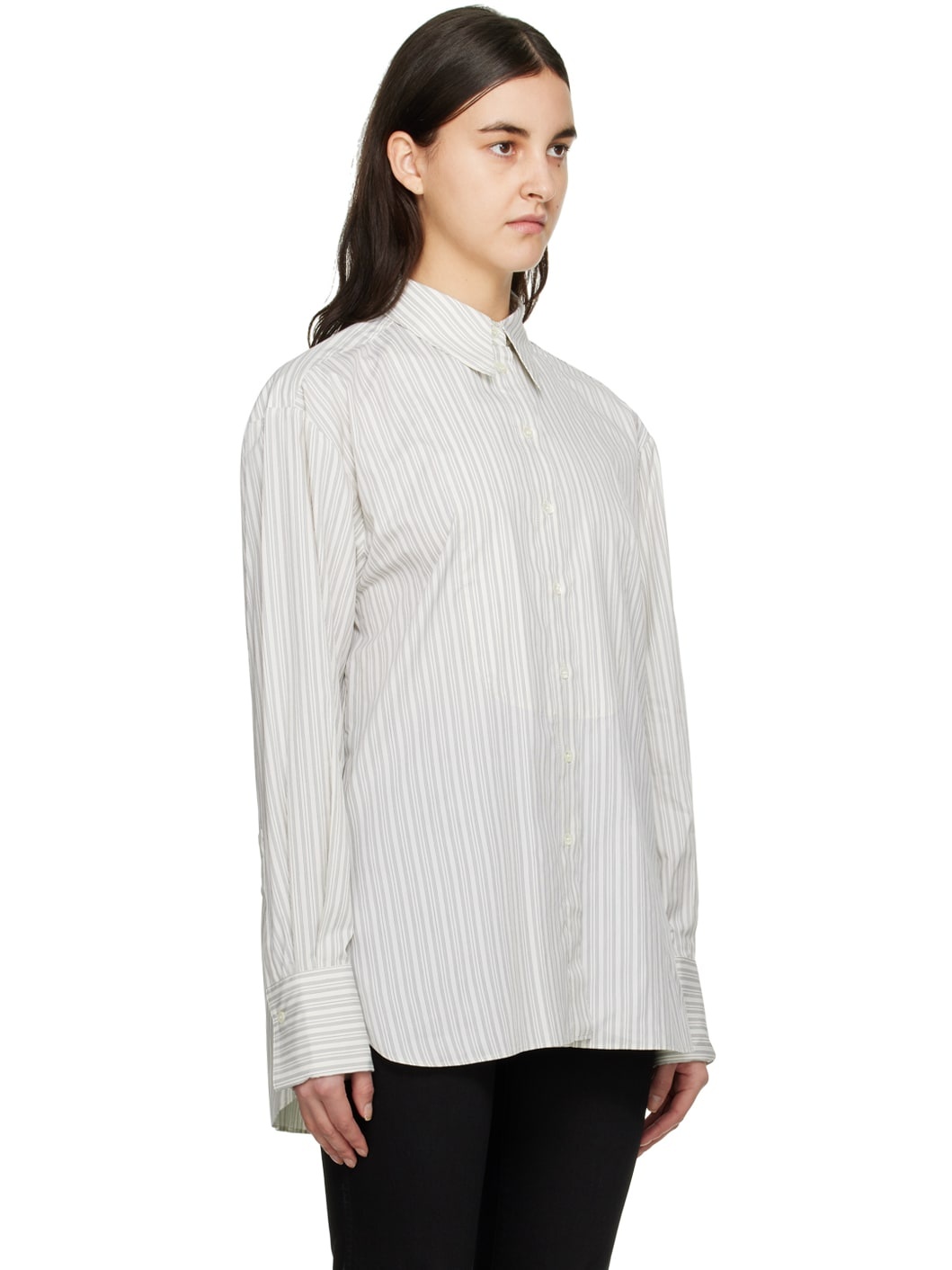 Off-White Striped Shirt - 2