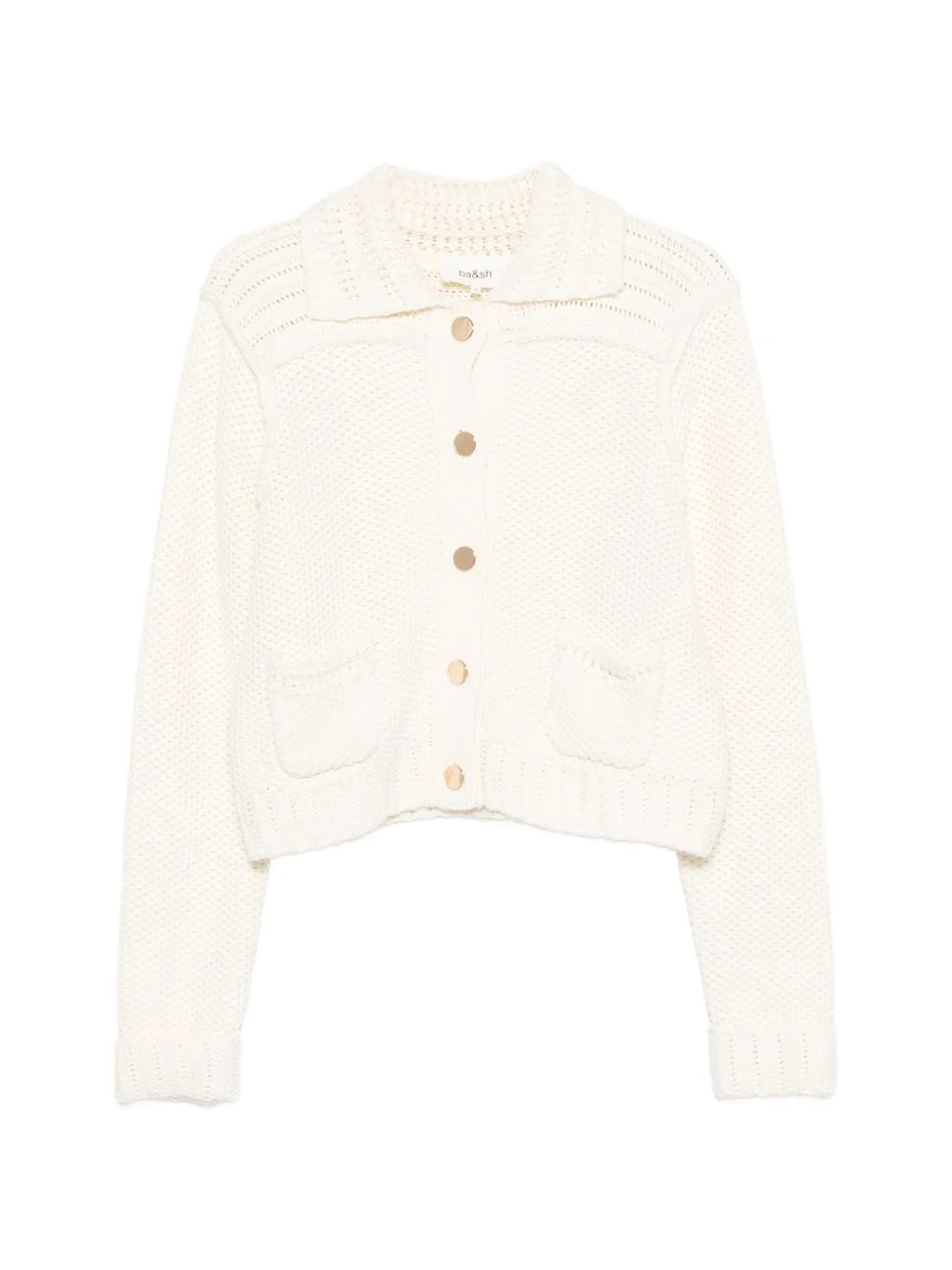 Federica front-pocket cardigan - 1