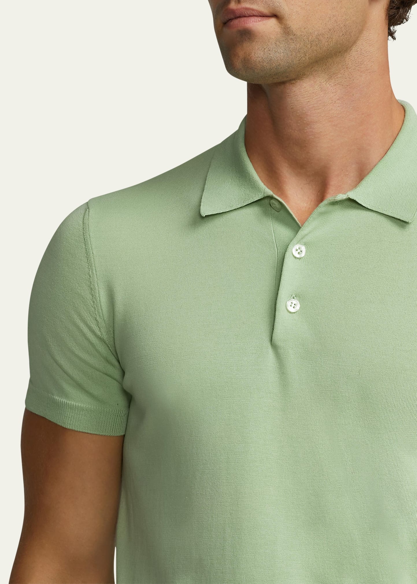 Men's Solid Polo Shirt - 5