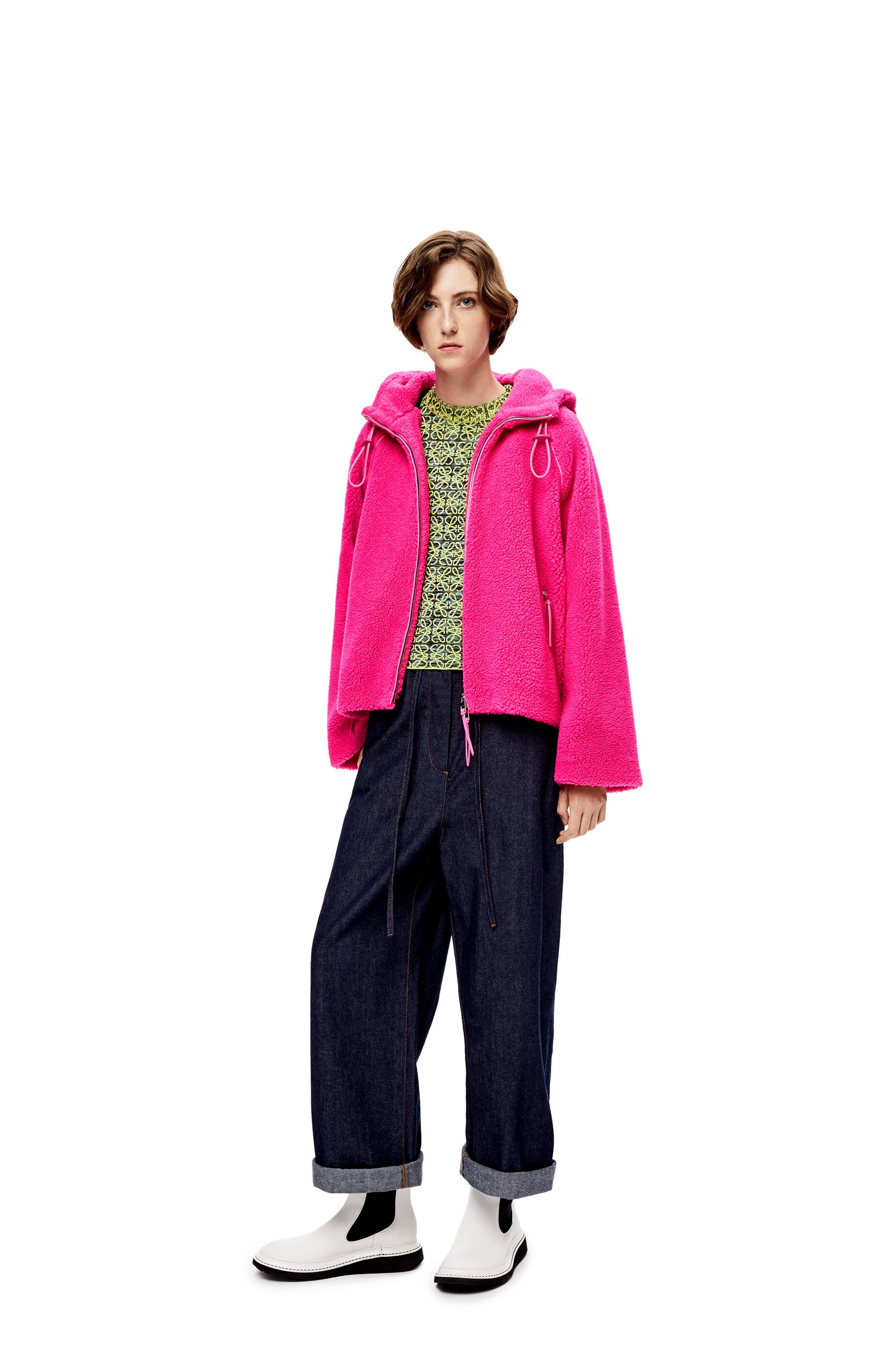 Zip jacket in fleece - 2