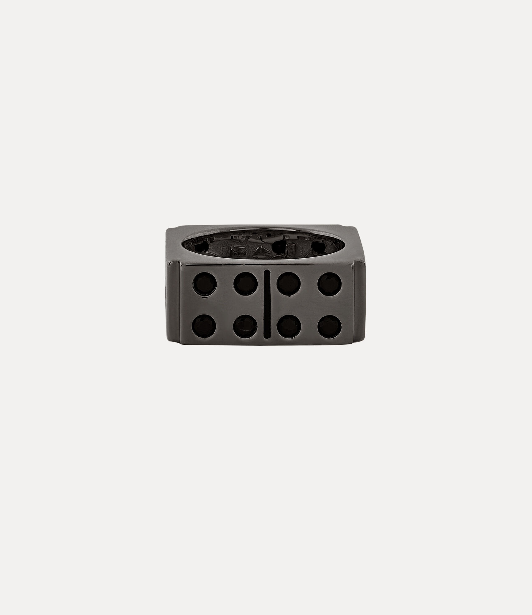 ★vivienne westwood★LEICESTER ドミノ ロゴ リング Vivienne Westwood LEICESTER RING (DOMINO) | REVERSIBLE