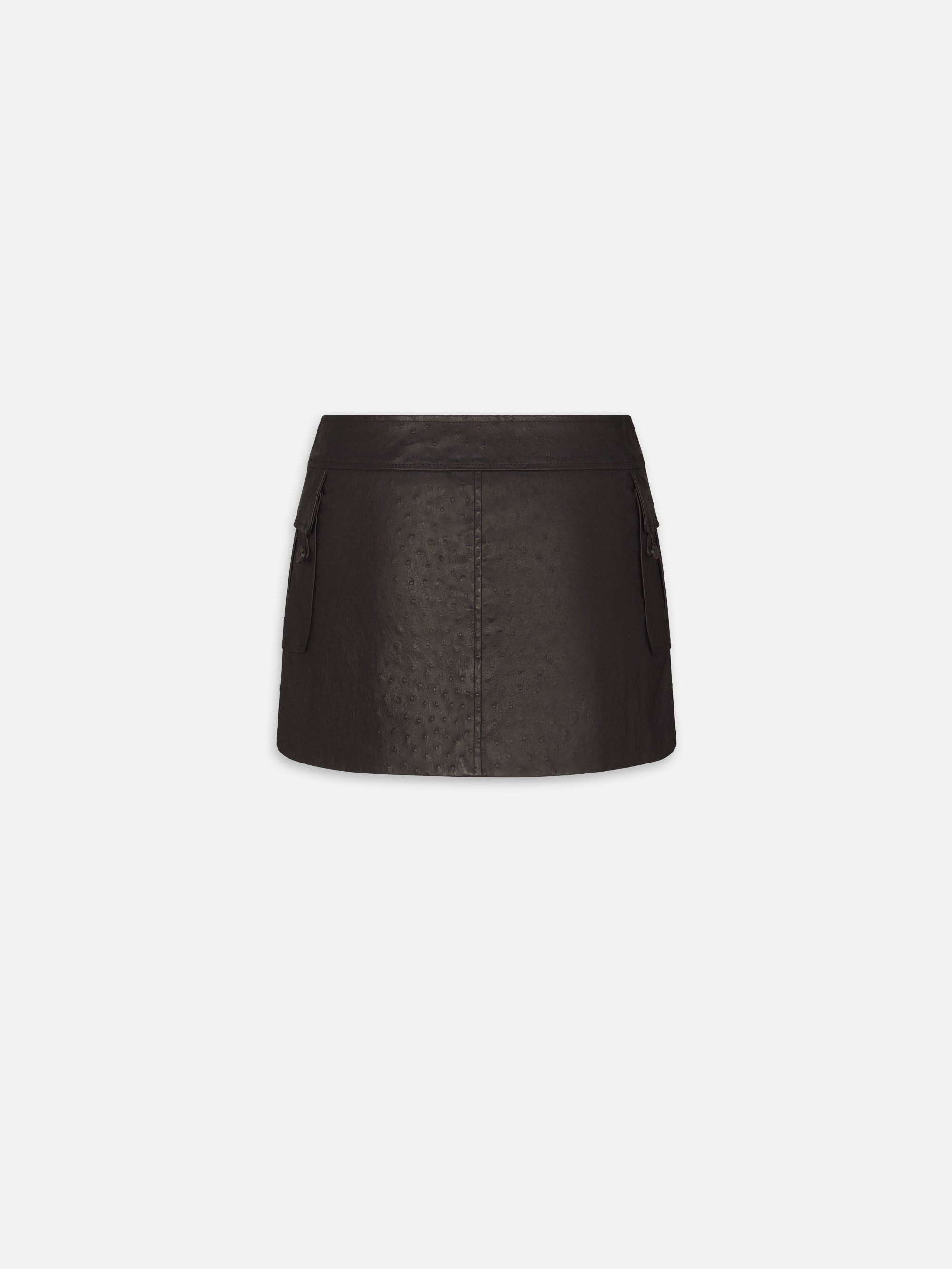 The Leather Cargo Mini in Coffee - 3