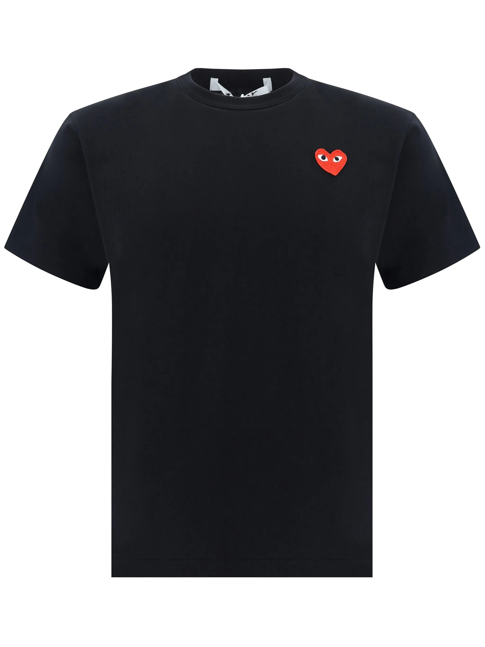 Comme Des GarÇons Play Heart-patch Cotton T-shirt - 1