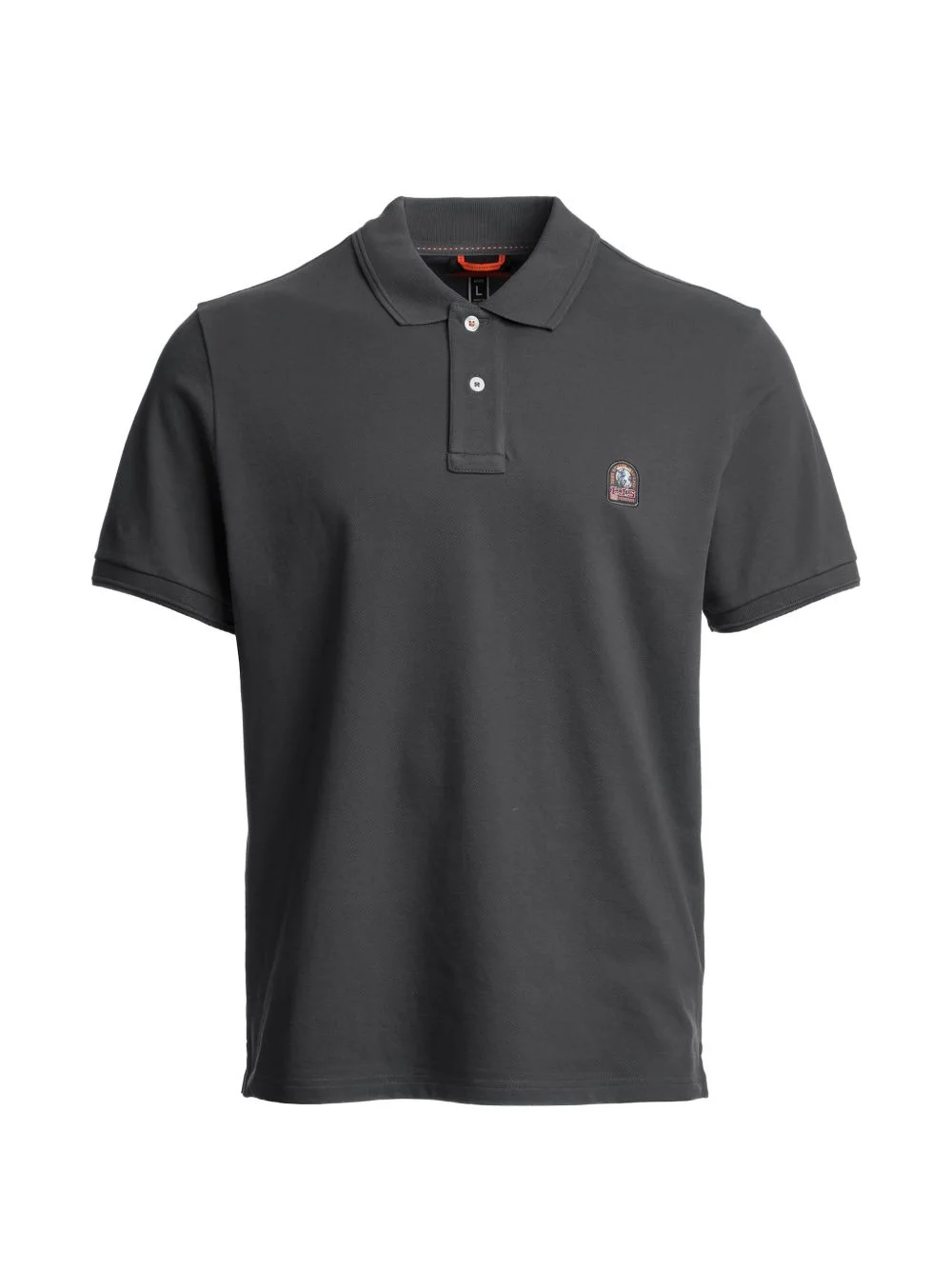 logo-patch polo shirt - 1